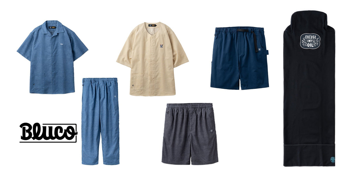 第1弾 2026 SUMMER COLLECTION アイテムが6型発売！！ – BLUCO. INC