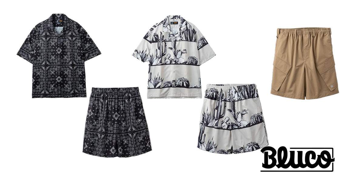 第8弾 2026 SUMMER COLLECTION アイテムが5型発売！！ – BLUCO. INC
