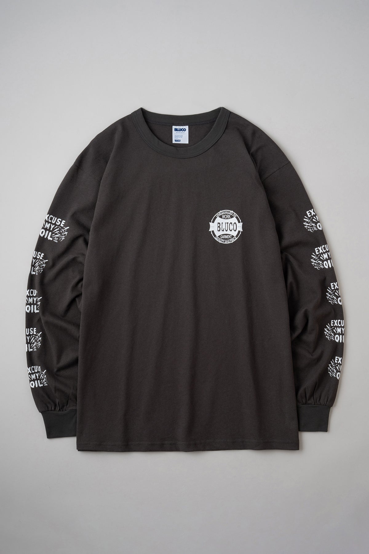 PRINT L/S TEE -Oil-