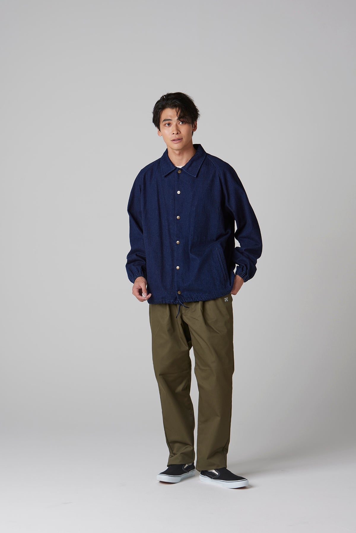 12oz DENIM COACH JACKET