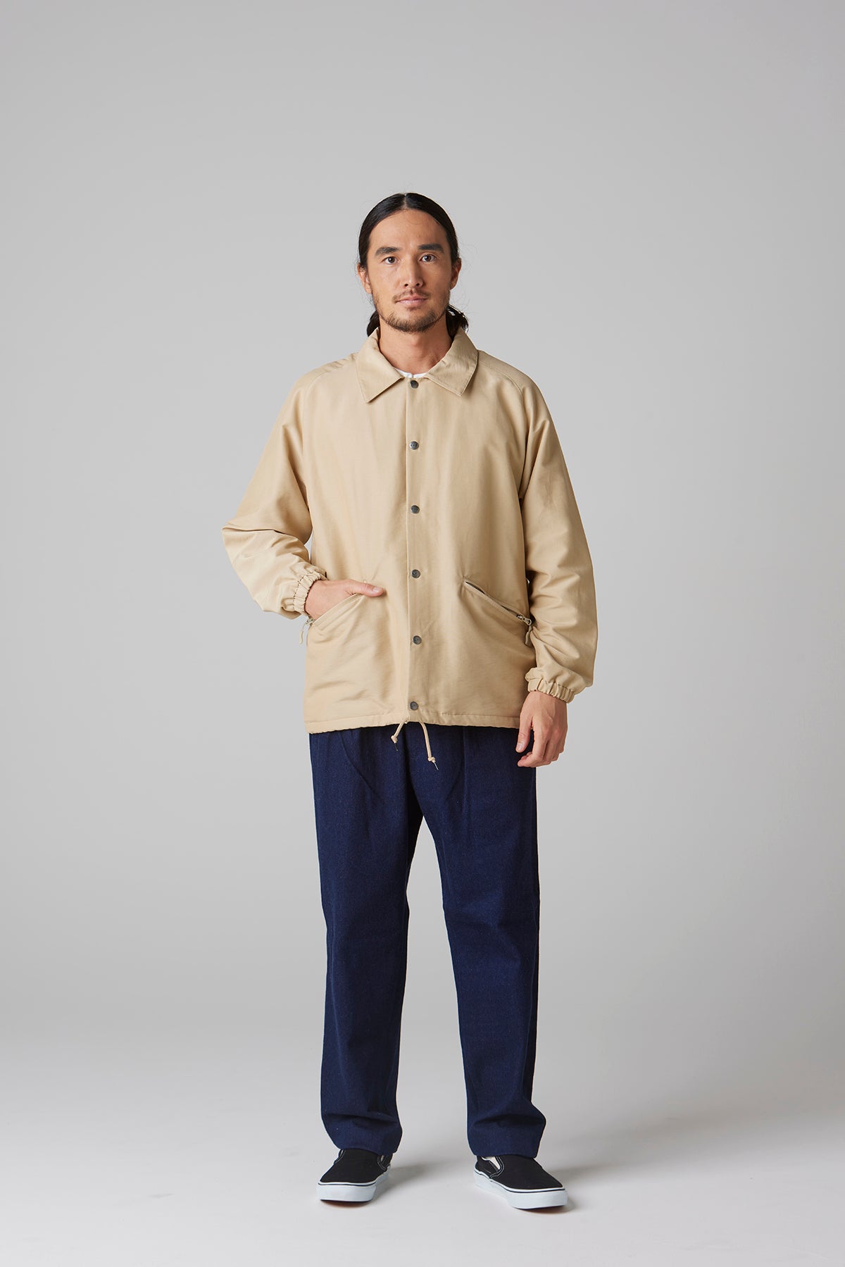 60/40 CHIN STRAP COACH JACKET