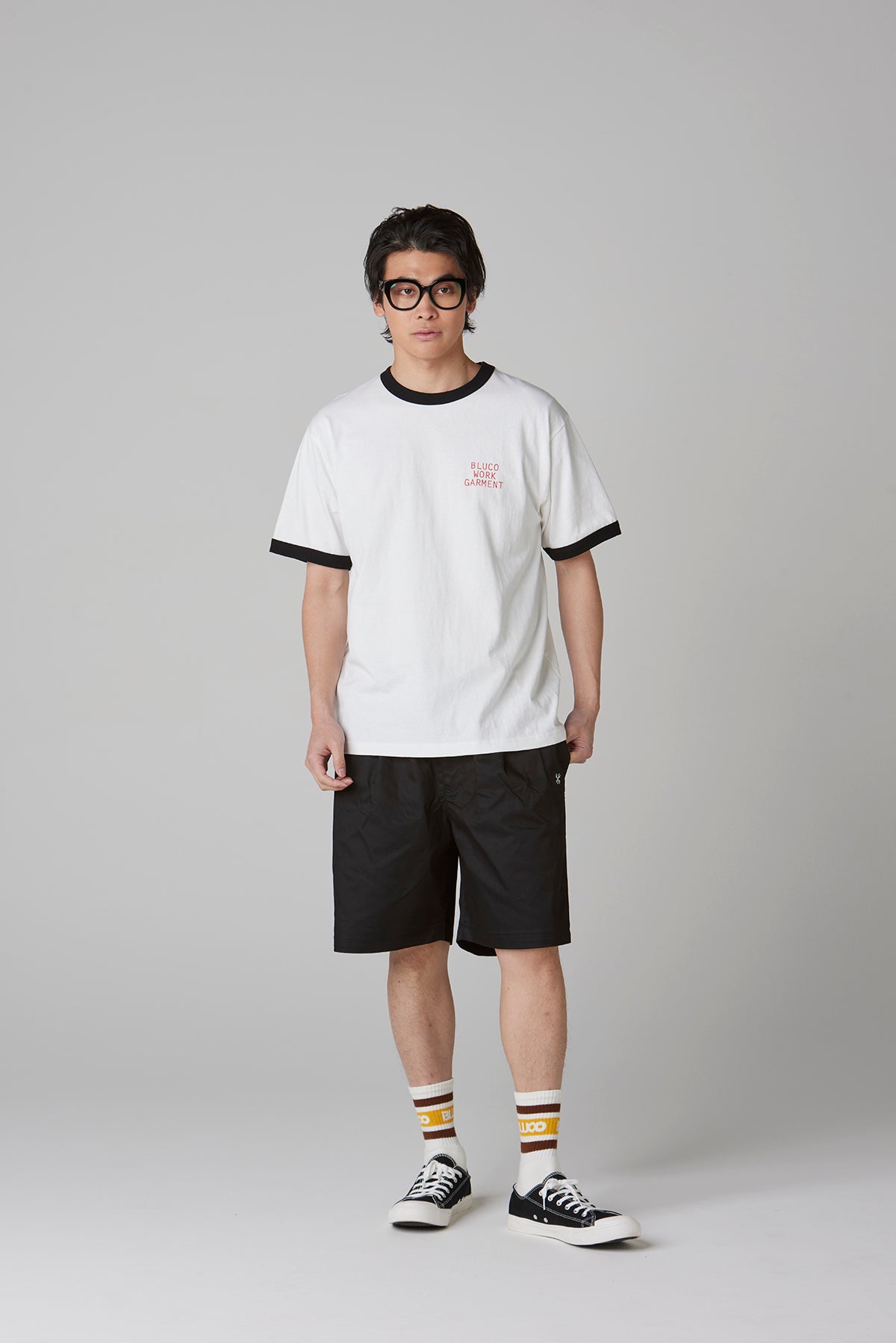 PRINT RINGER TEE -Diff-