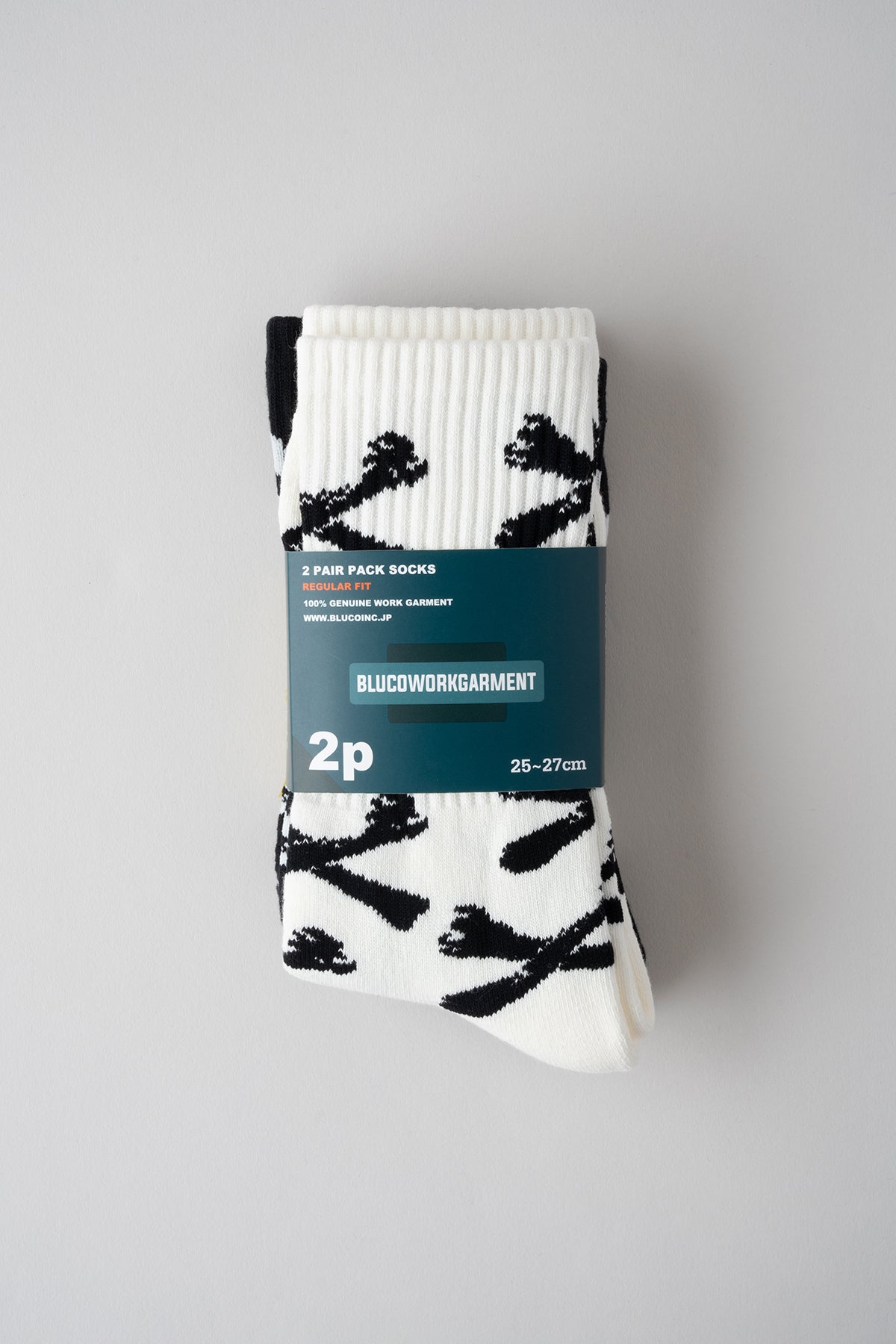 2-PACK SOX -Bone-