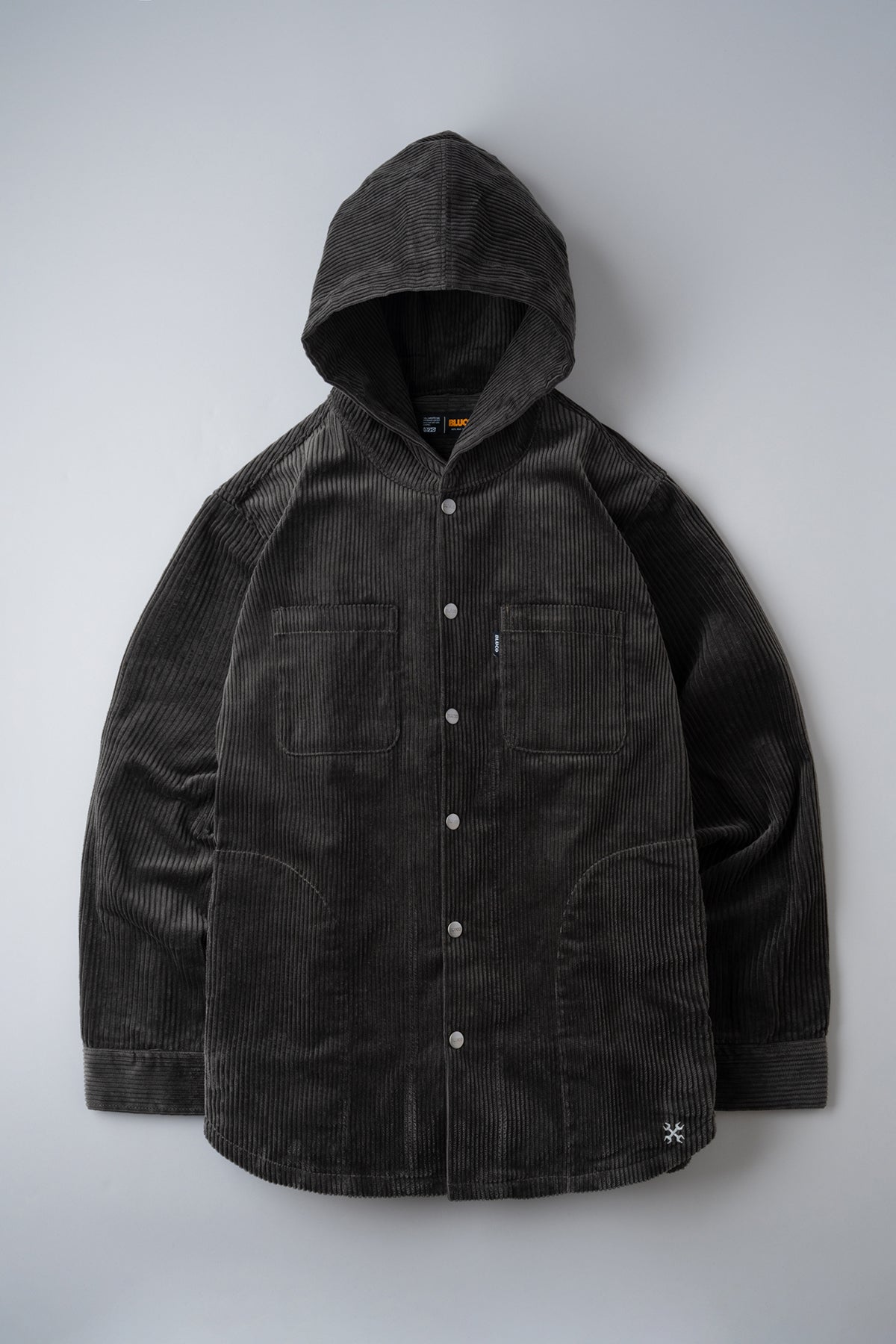 CORDUROY HOODED SHIRT