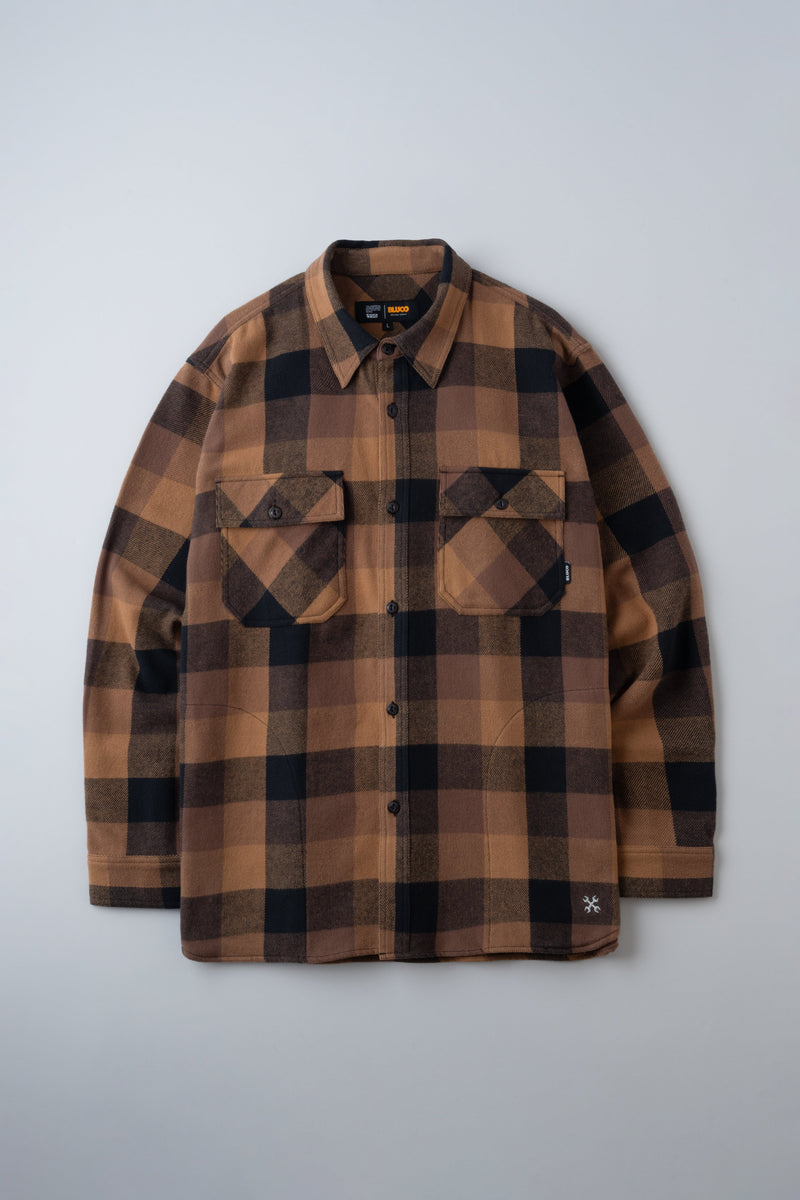 BUFFALO CHECK FLANNEL SHIRT – BLUCO. INC