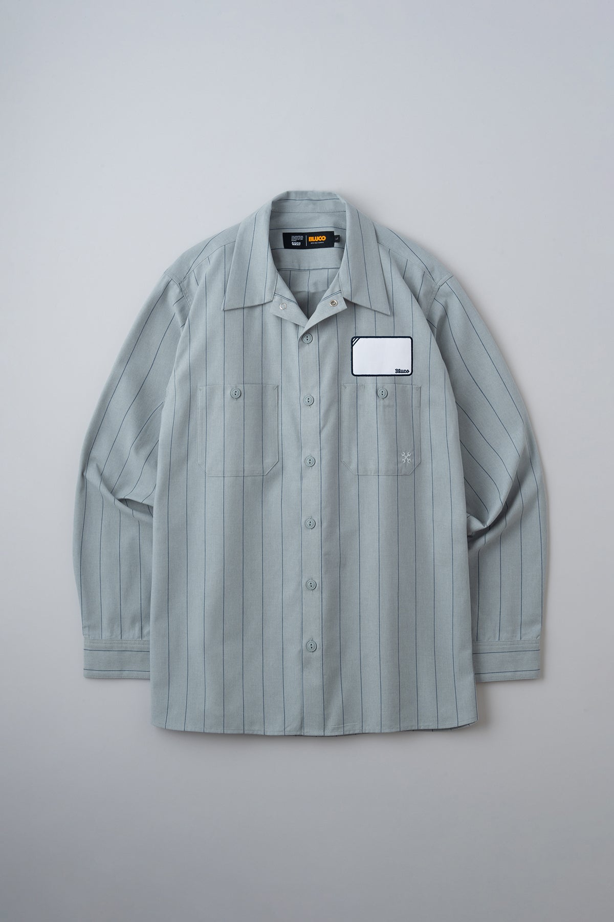 スタンダードワークシャツ L/S -Stripe-