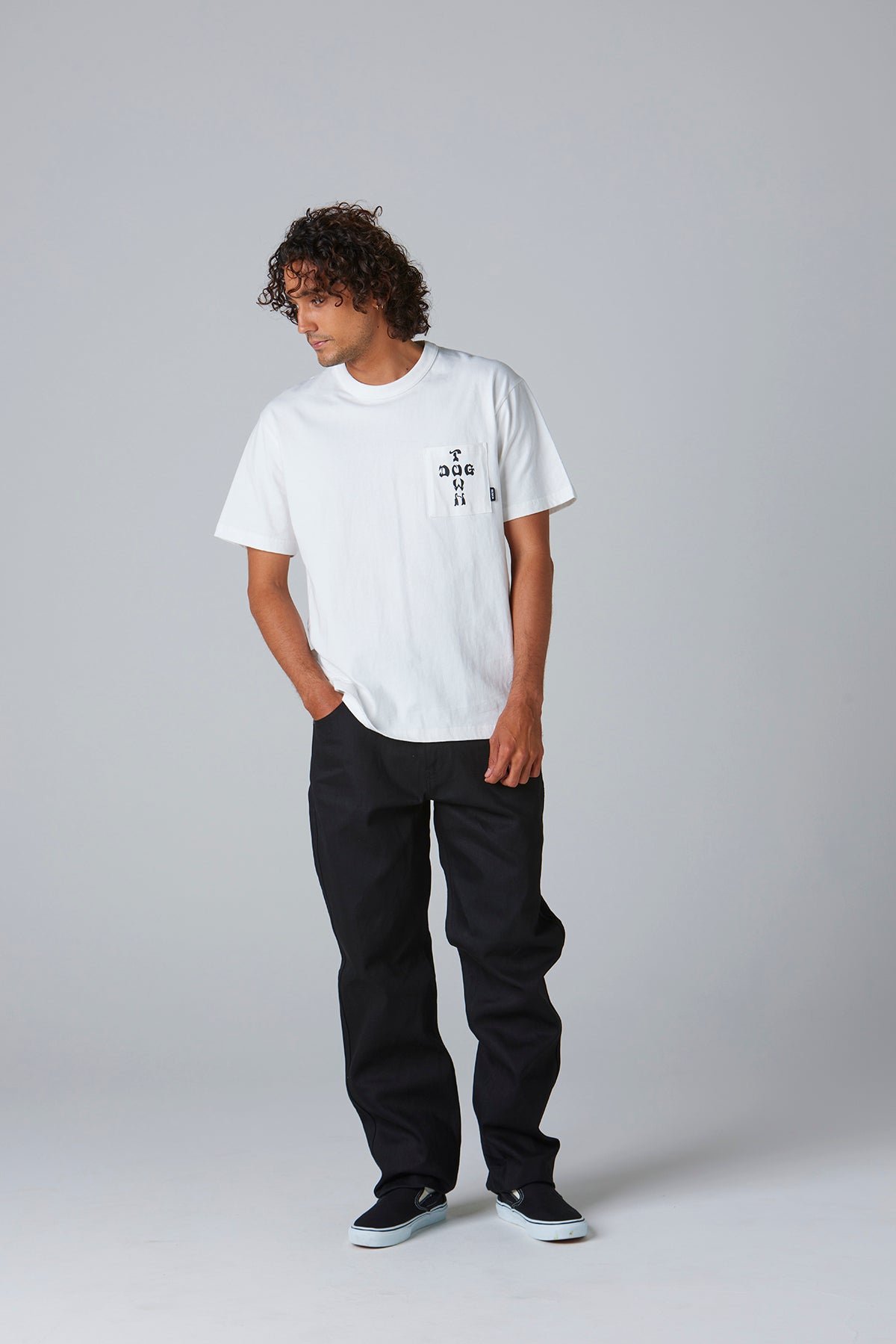 (DOGTOWN×BLUCO) ポケットTシャツ -Logo-