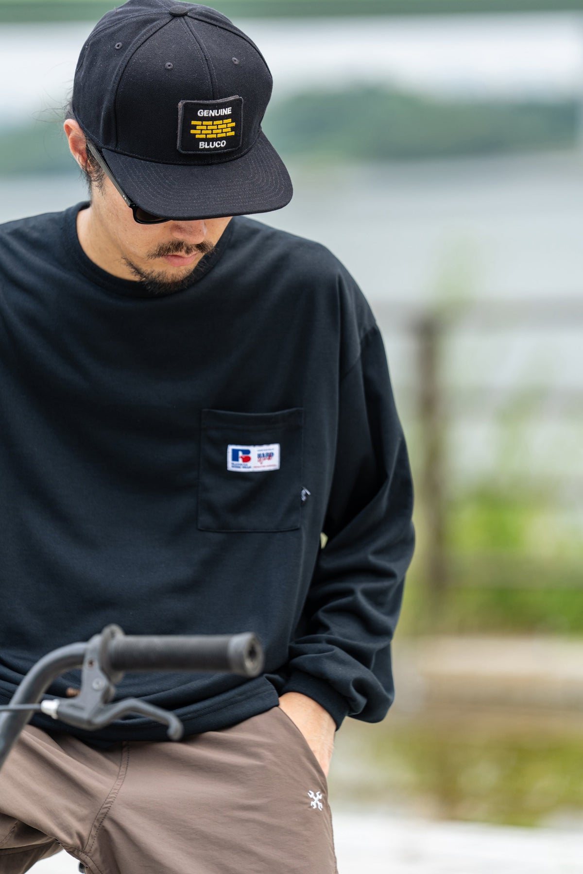 6パネル キャンバスキャップ -Builder patch-