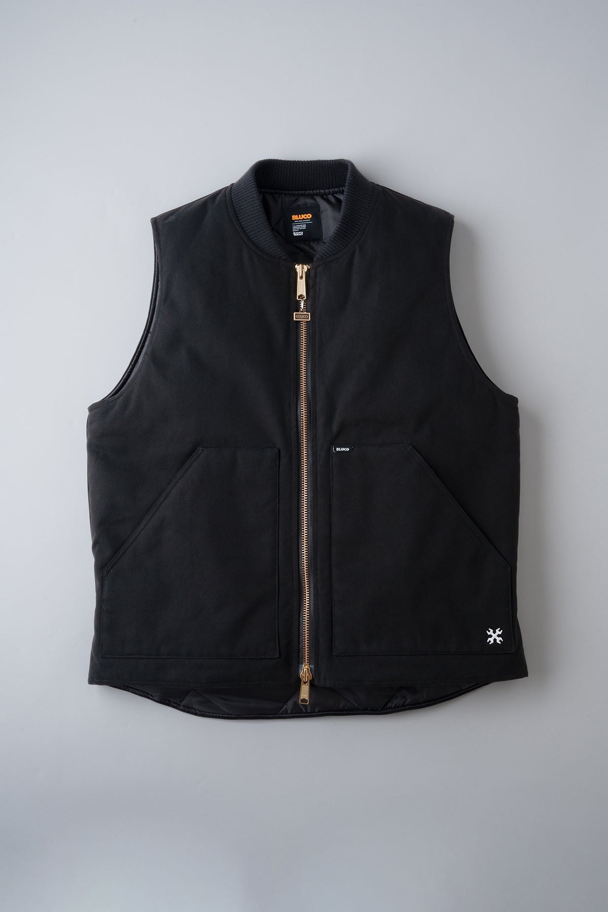 RIB COLLAR DUCK VEST