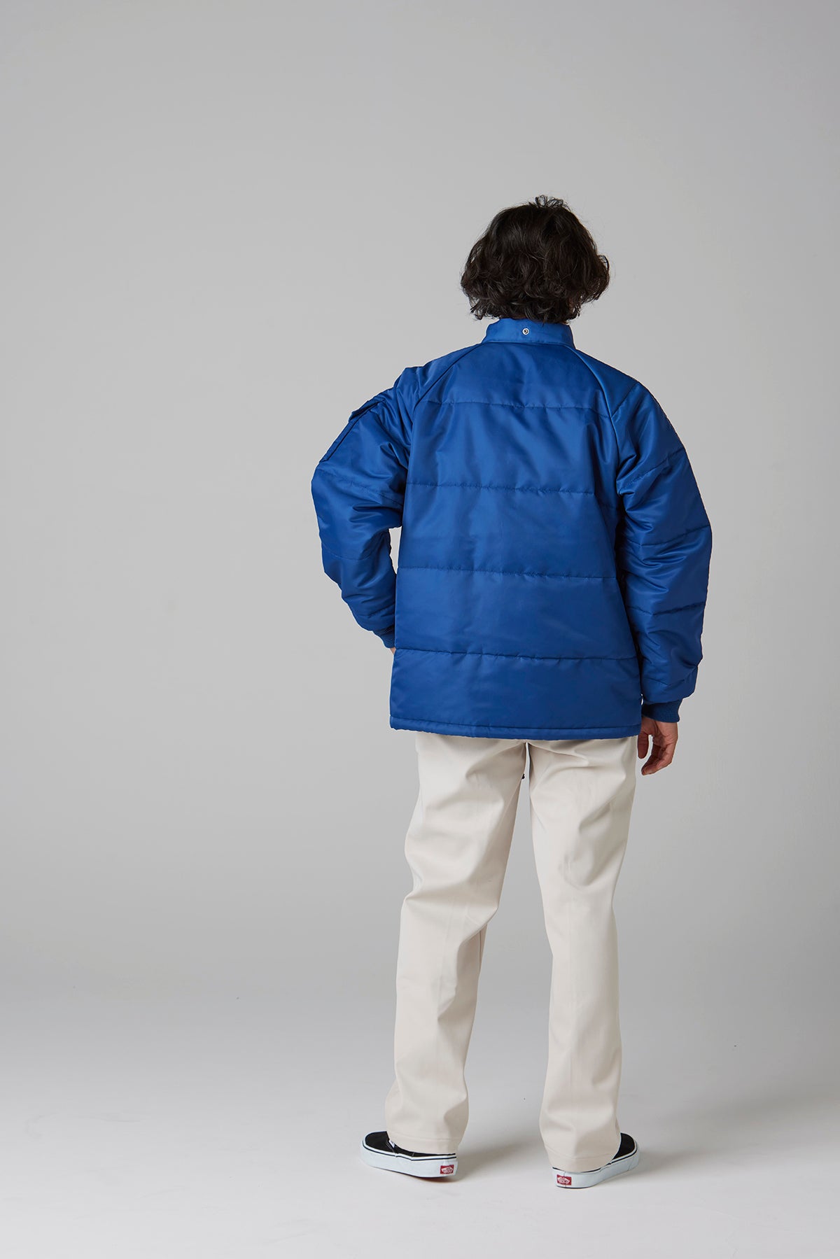 HOODED RACING JACKET