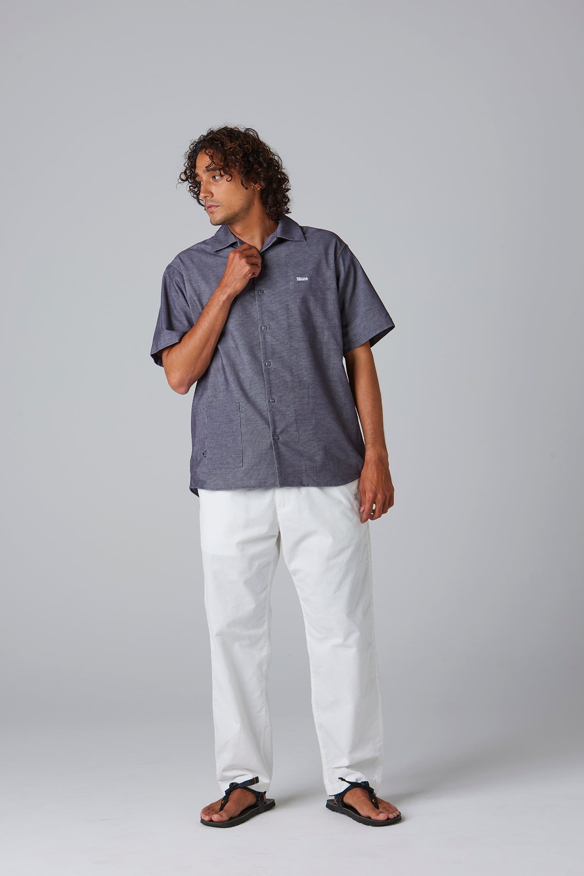 ストレッチ サマーコールシャツ S/S