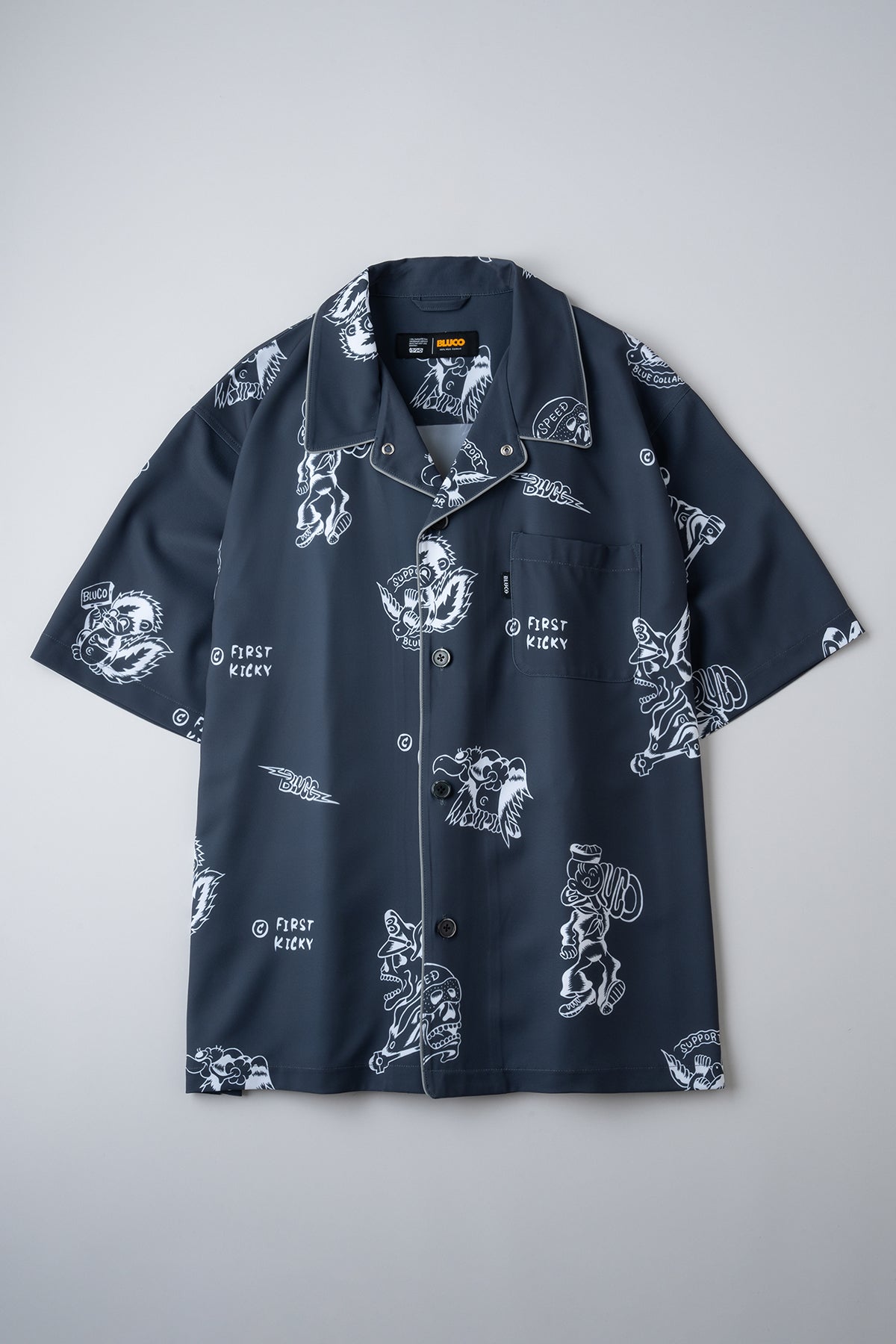POOLSIDE SHIRT S/S -Tattoo-