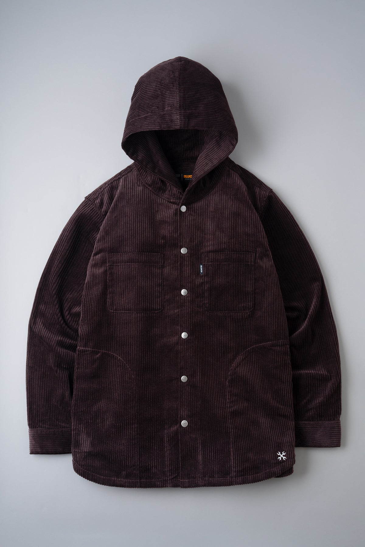 CORDUROY HOODED SHIRT