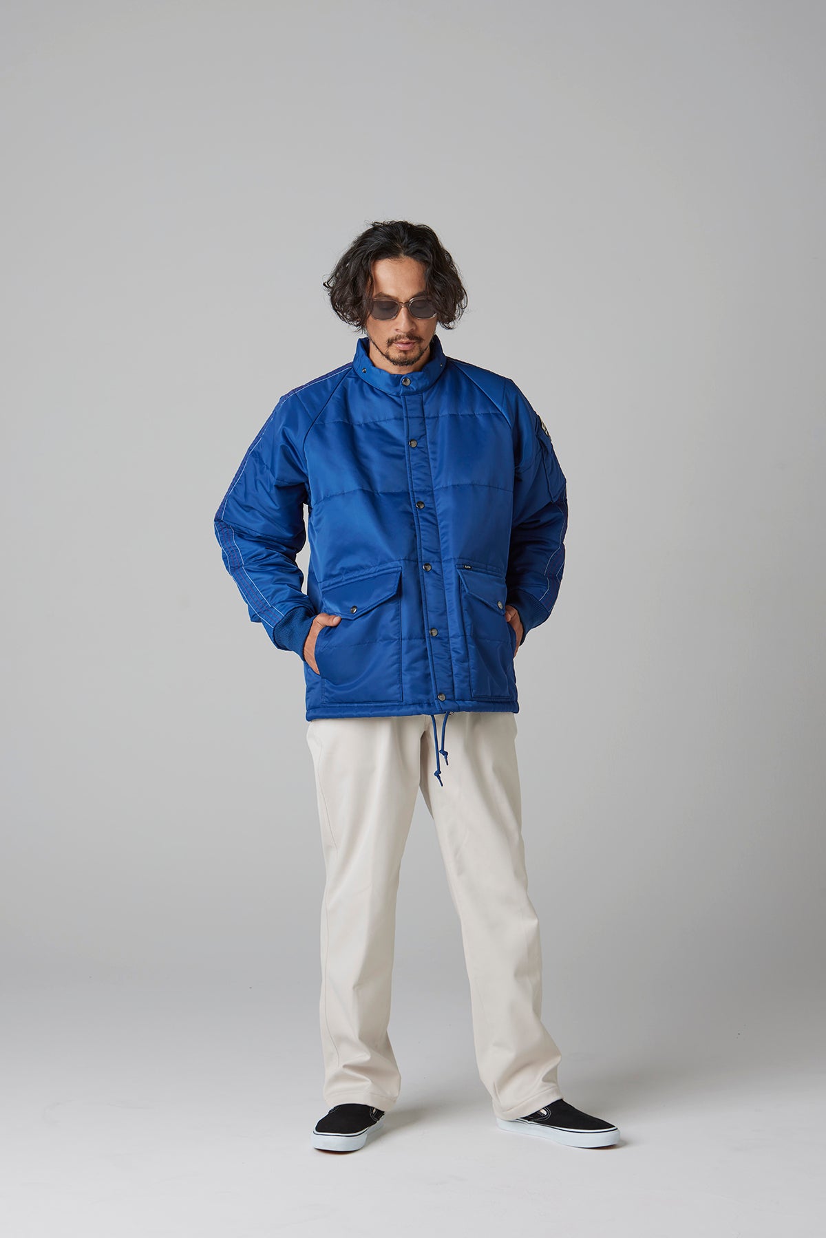 HOODED RACING JACKET