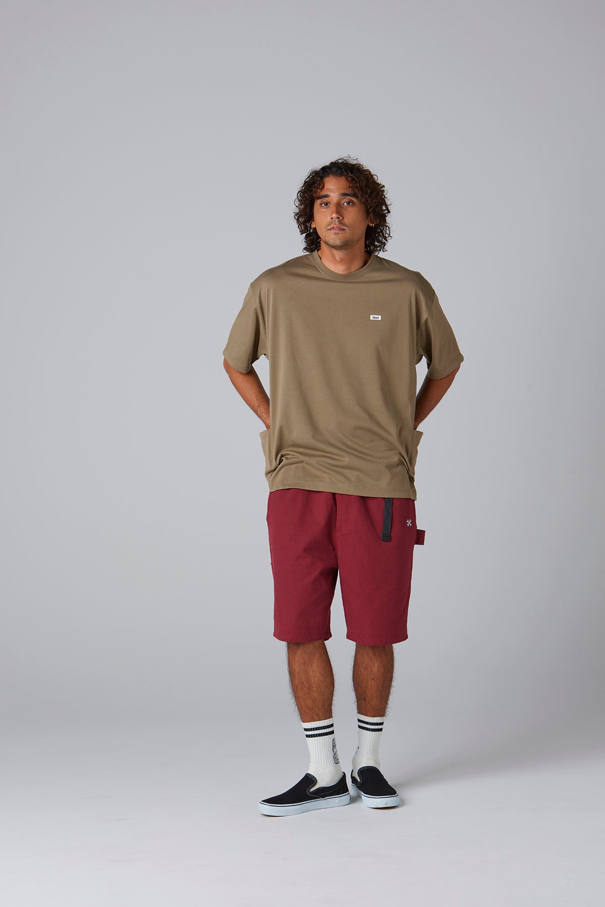 ファンクション サイドポケットTシャツ / オーバーサイズ