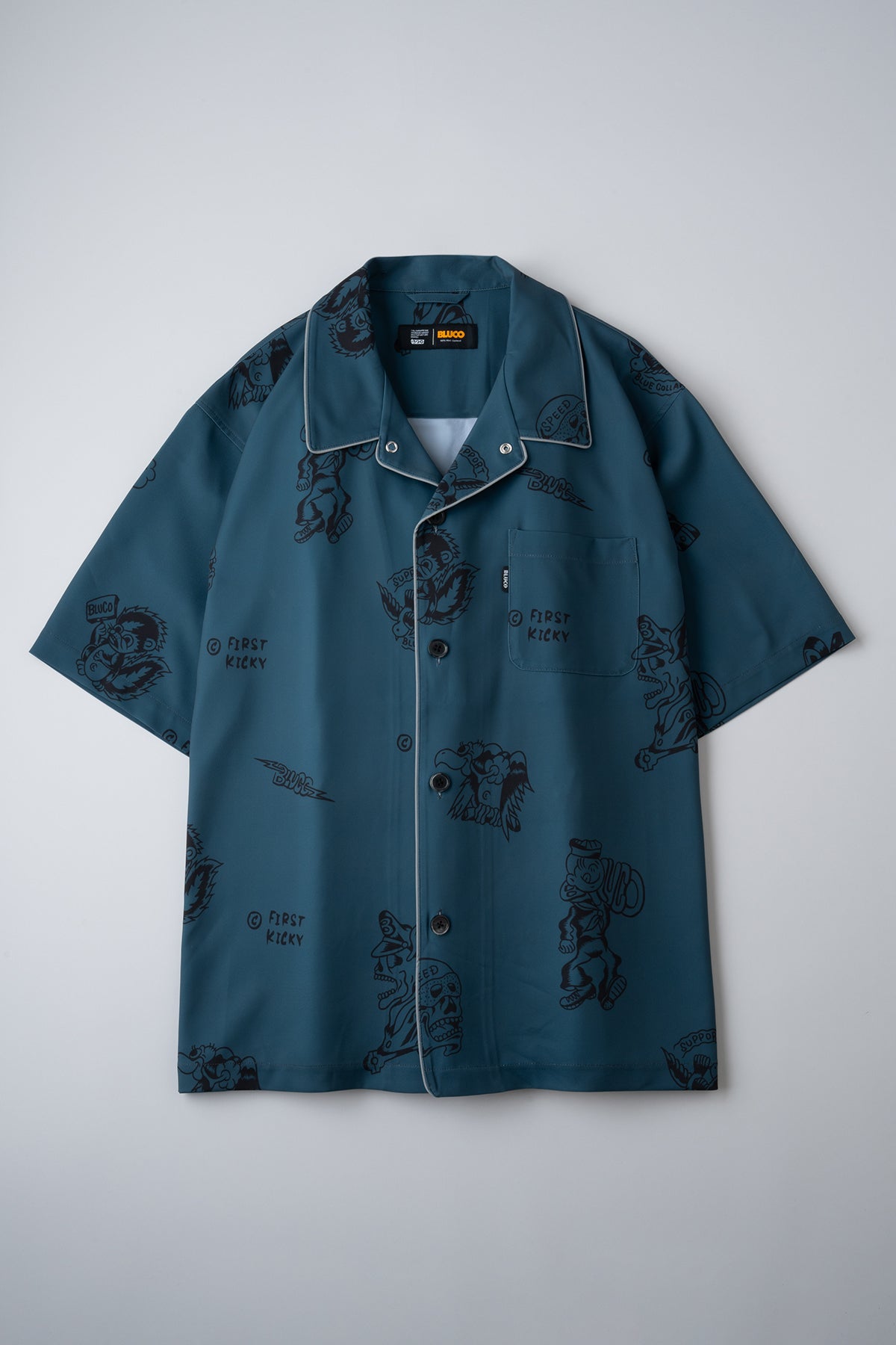 POOLSIDE SHIRT S/S -Tattoo-