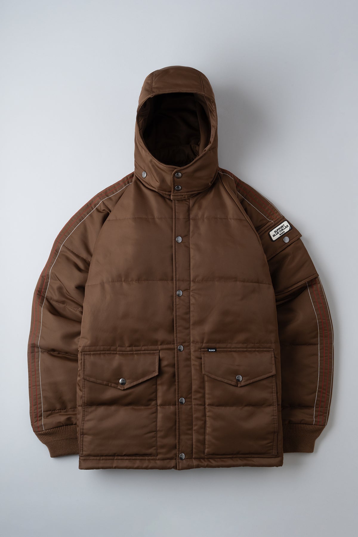 HOODED RACING JACKET