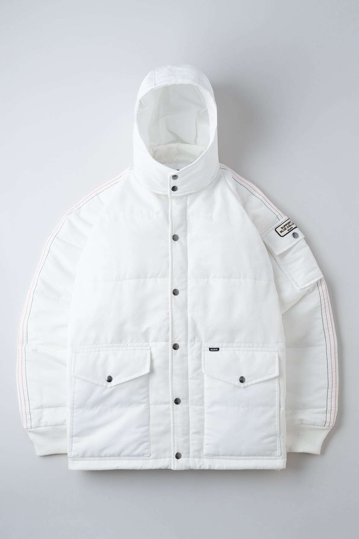 HOODED RACING JACKET