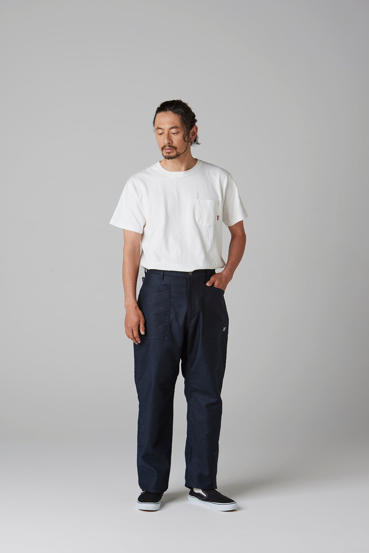 CORD CLOTH SAILOR WORK PANTS