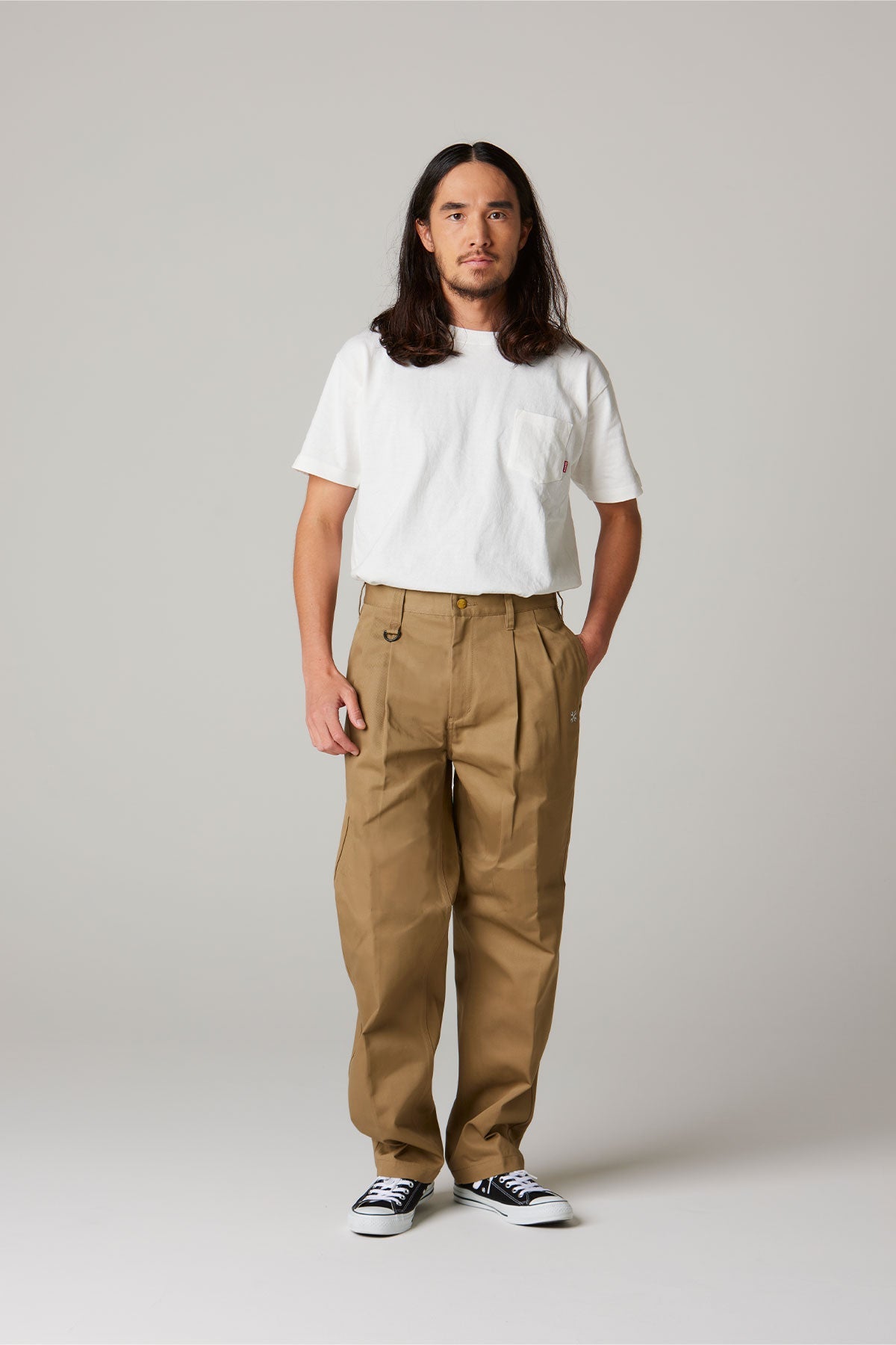 2-TUCK WORK PANTS