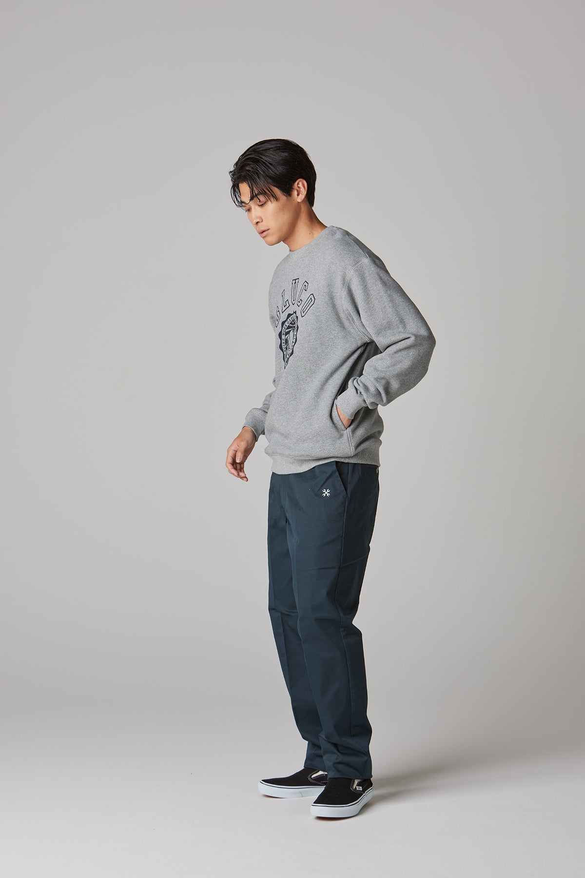 HEAVY PILE  SWEATSHIRTS -College-