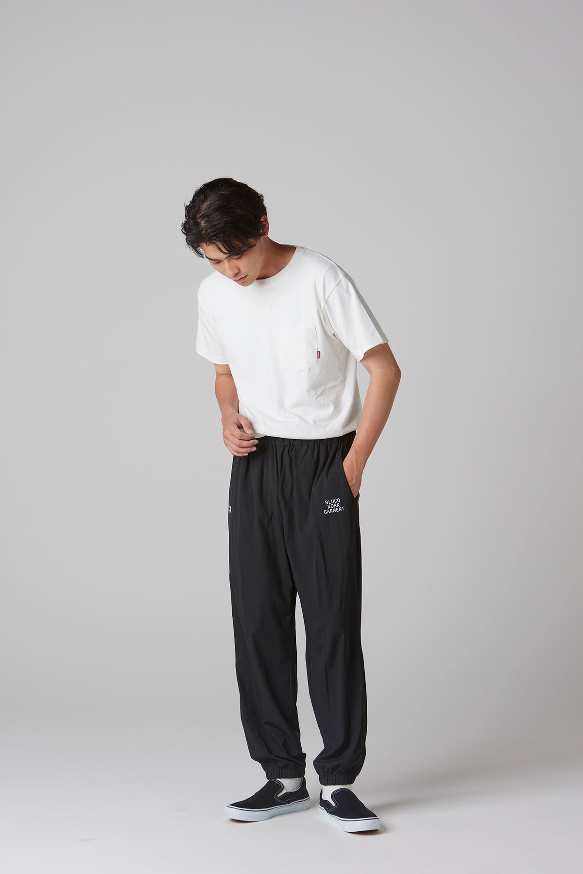 STRETCH TRACK PANTS