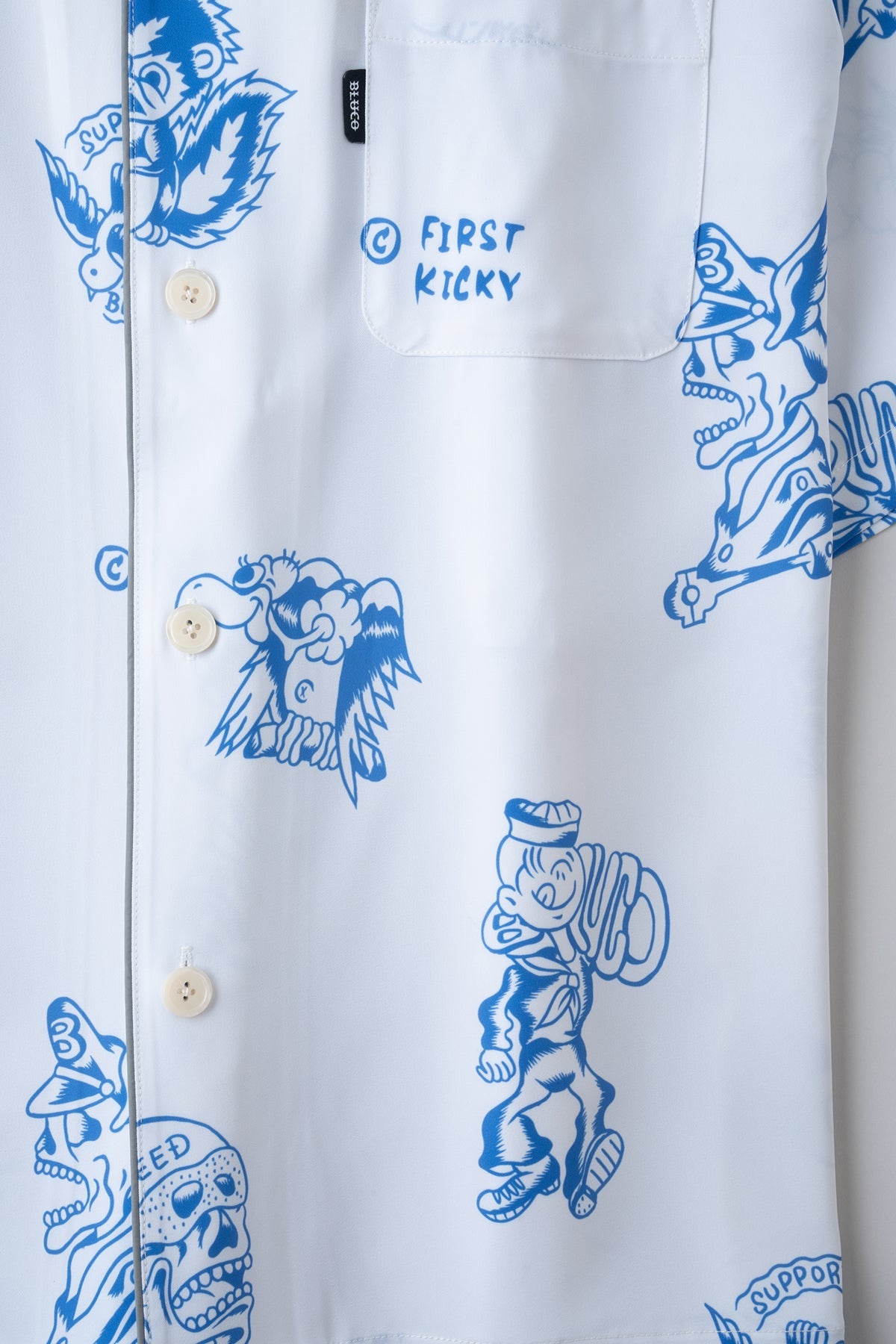 POOLSIDE SHIRT S/S -Tattoo-