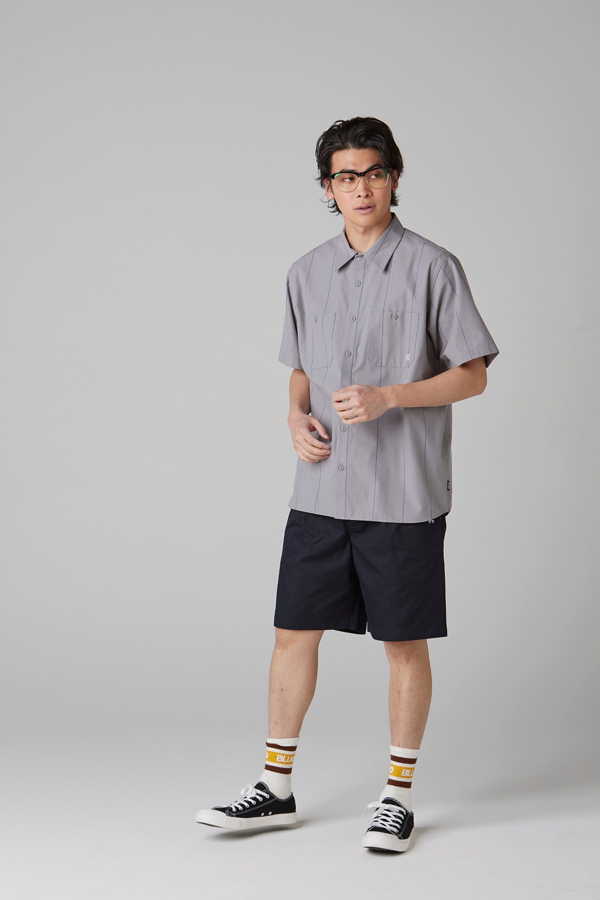 STANDARD STRIPE WORK SHIRT S/S