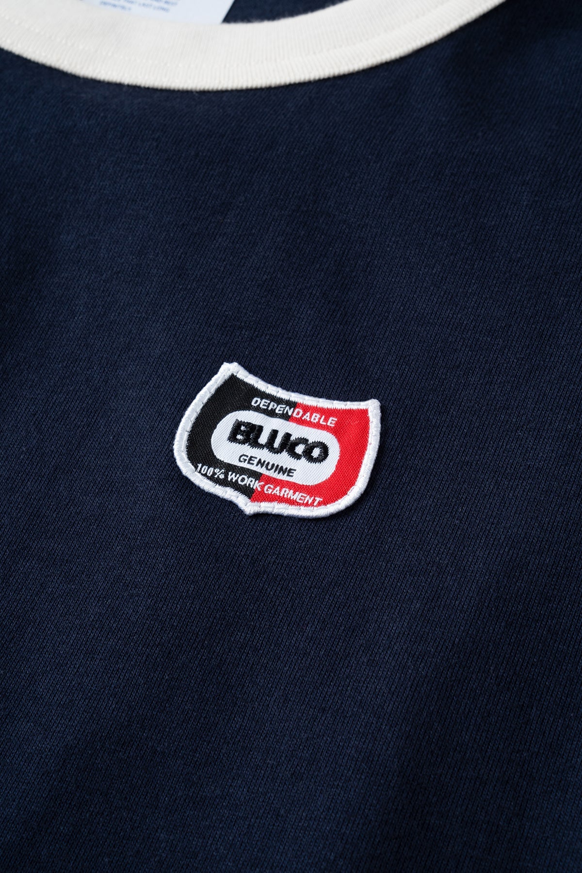 HEAVY DRY COTTON RINGER TEE -Champ-