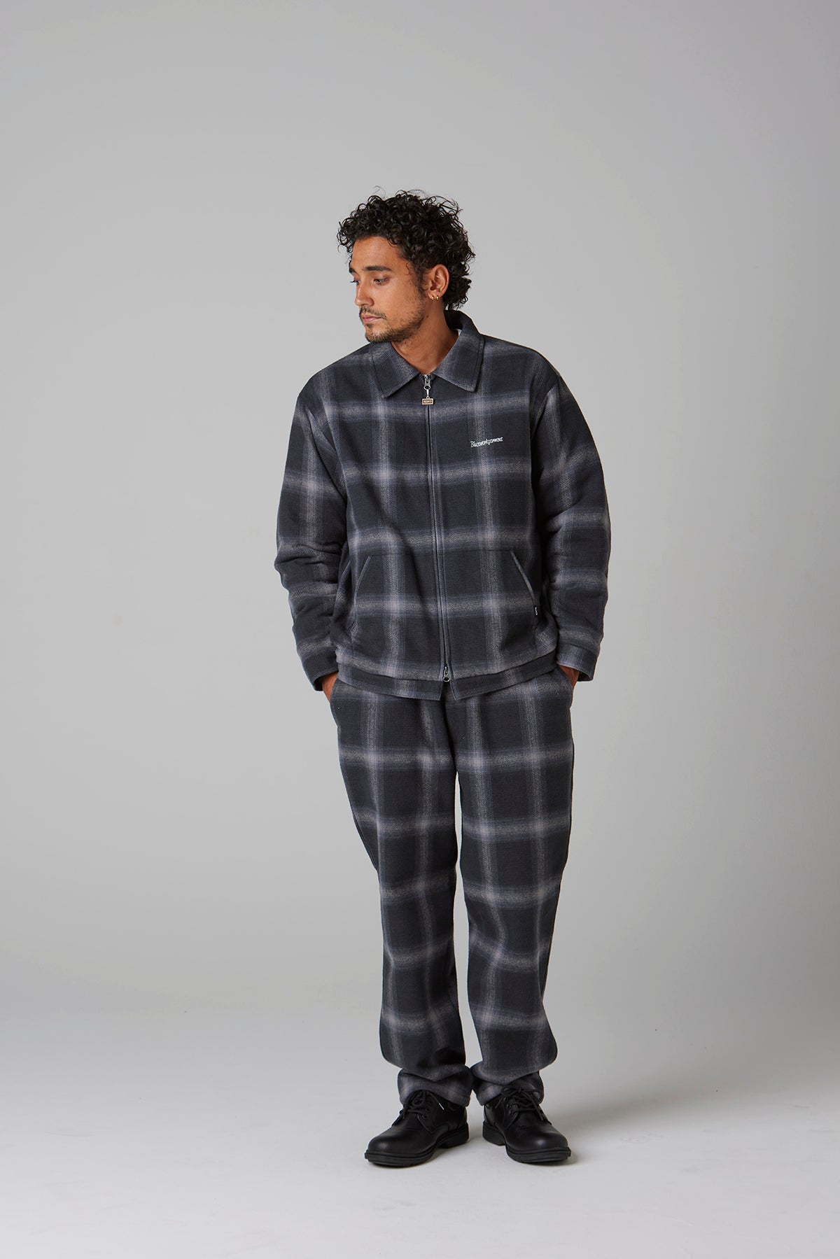 OMBRE CHECK WINTER WORK JACKET