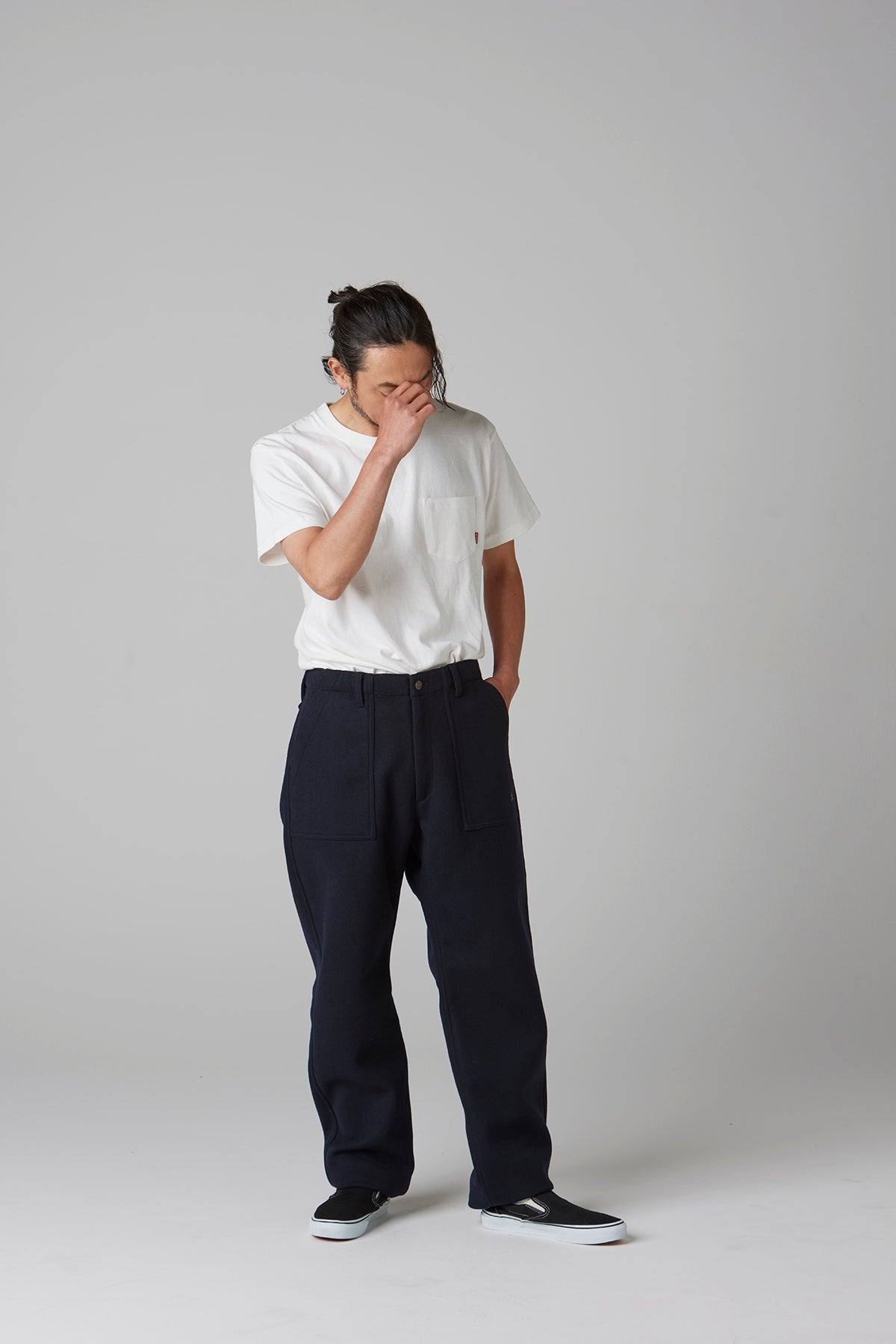 HEAVY MELTON FATIGUE PANTS