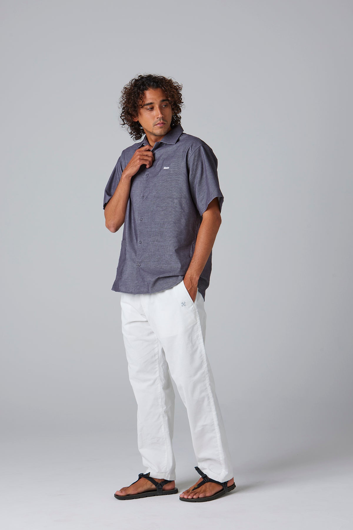 ストレッチ サマーコールシャツ S/S