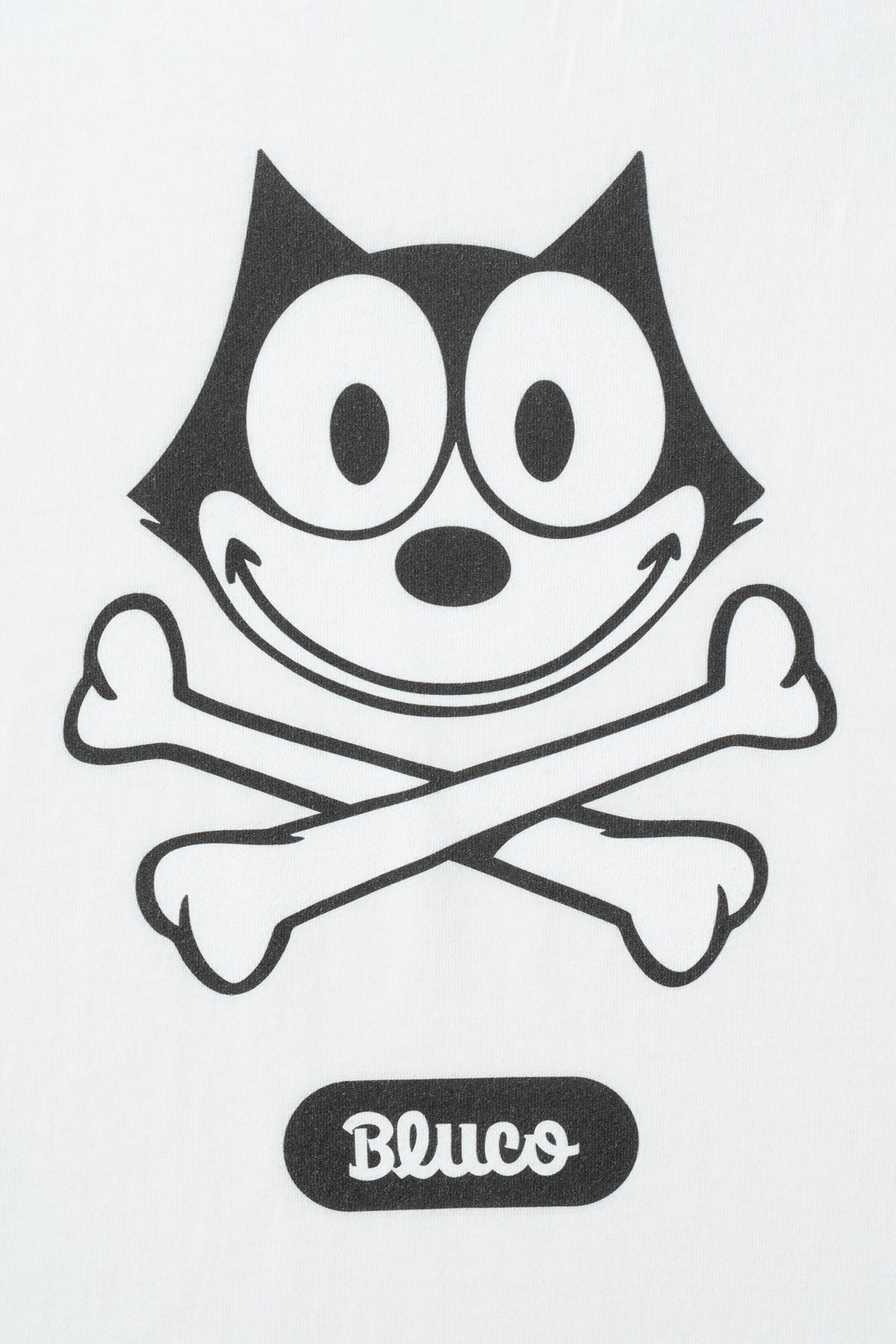 (FELIX×BLUCO) プリントTシャツ "Felix the Cat"