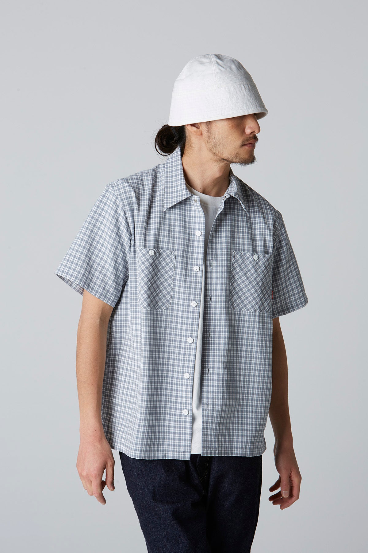 SEERSUCKER WORK SHIRT S/S
