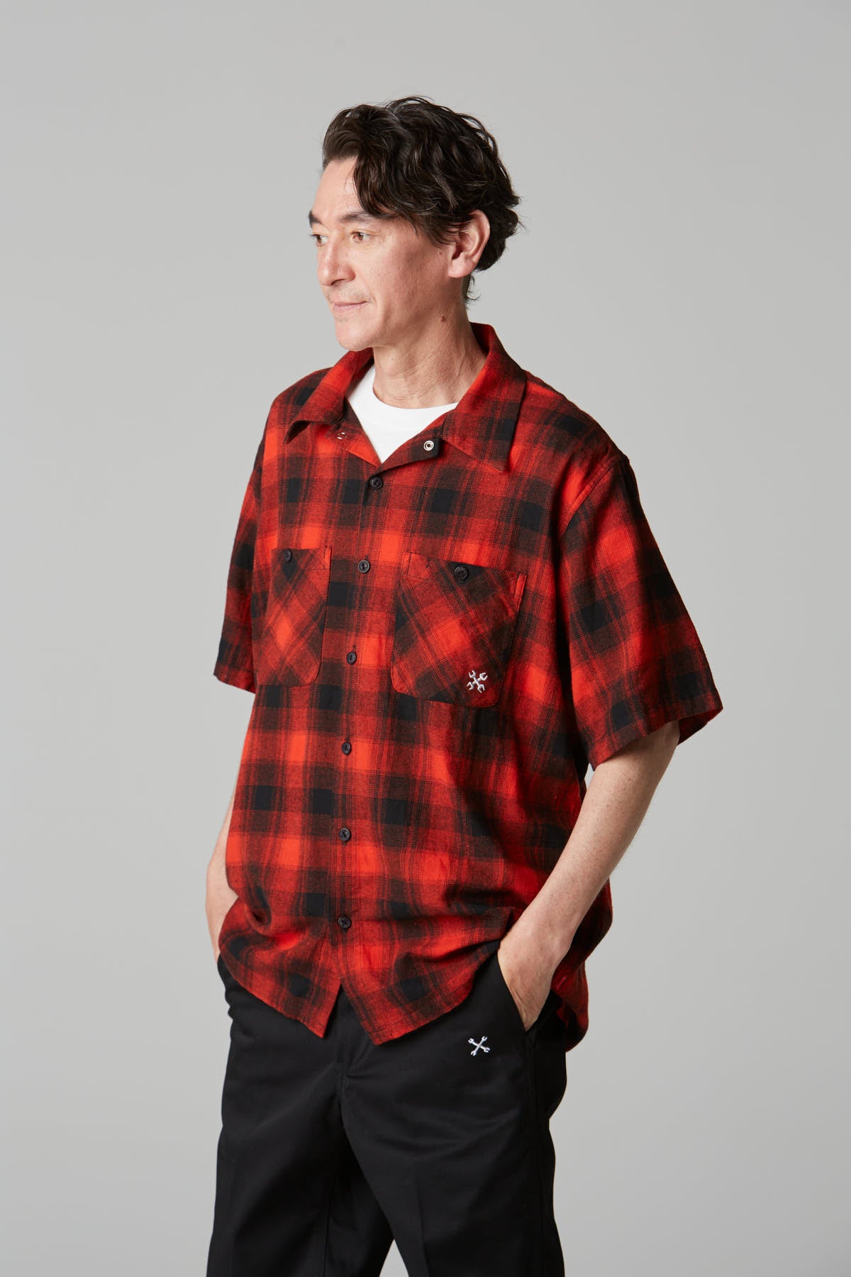 OMBRE WORK SHIRT S/S