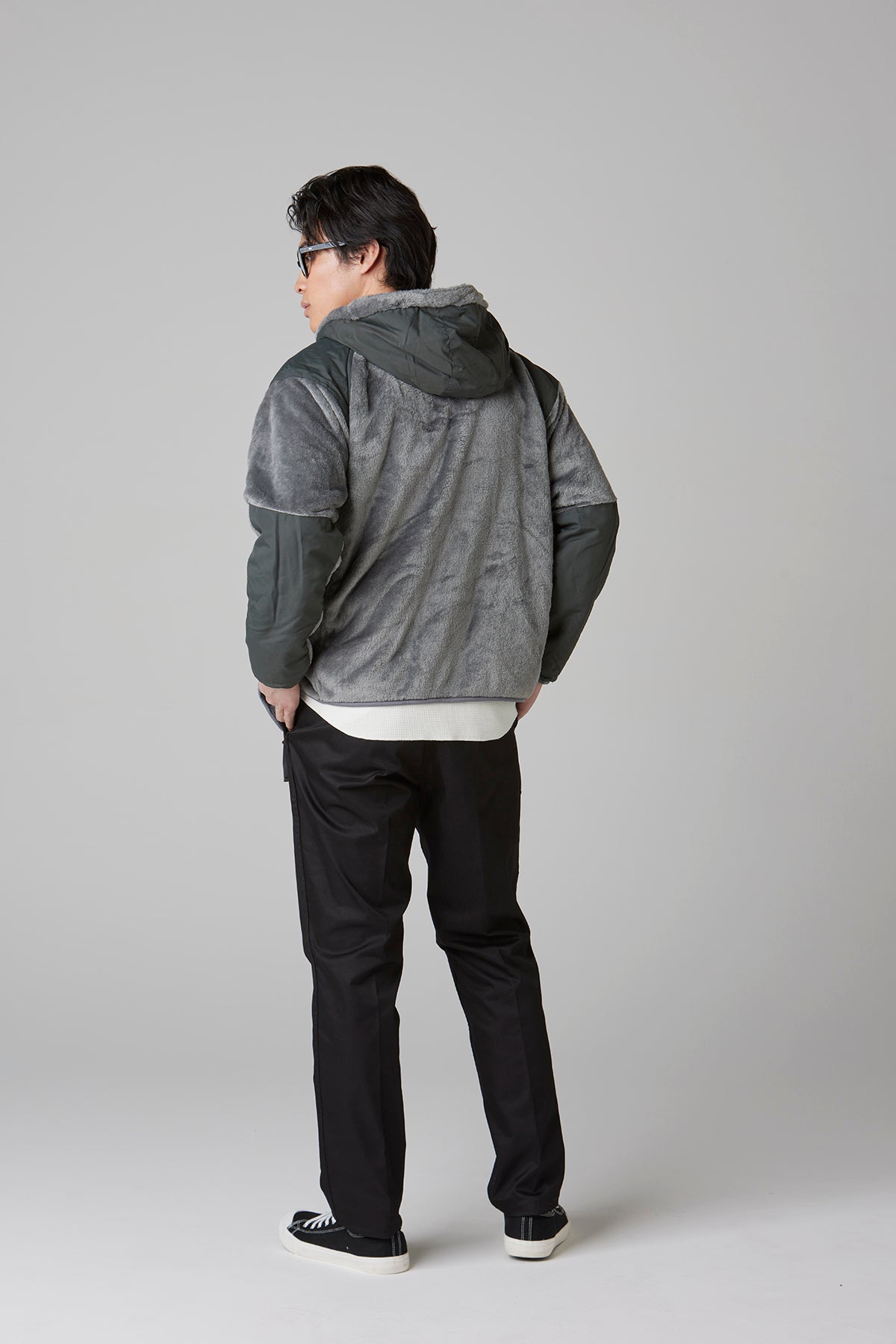 MILITARY FLEECE HOODIE