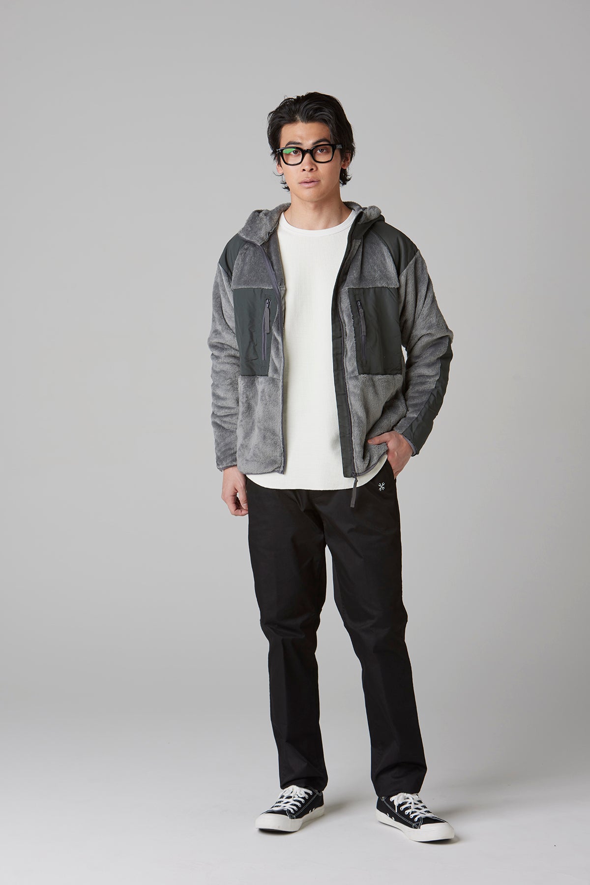 MILITARY FLEECE HOODIE