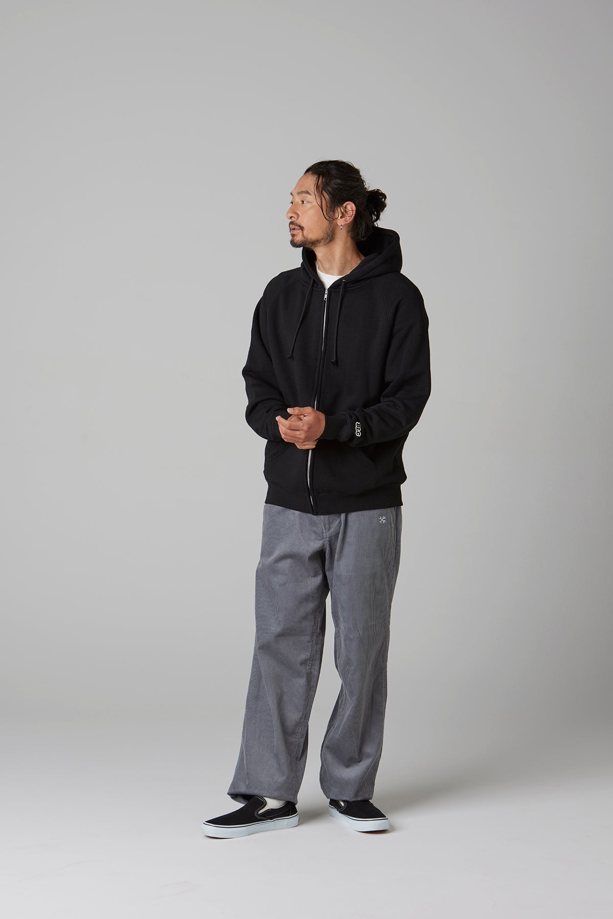 HEAVY PILE ZIP SWEAT HOODIE