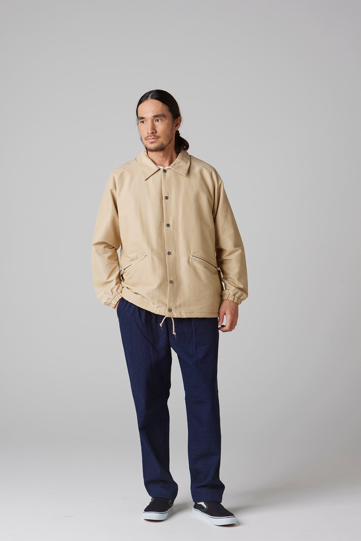 60/40 CHIN STRAP COACH JACKET