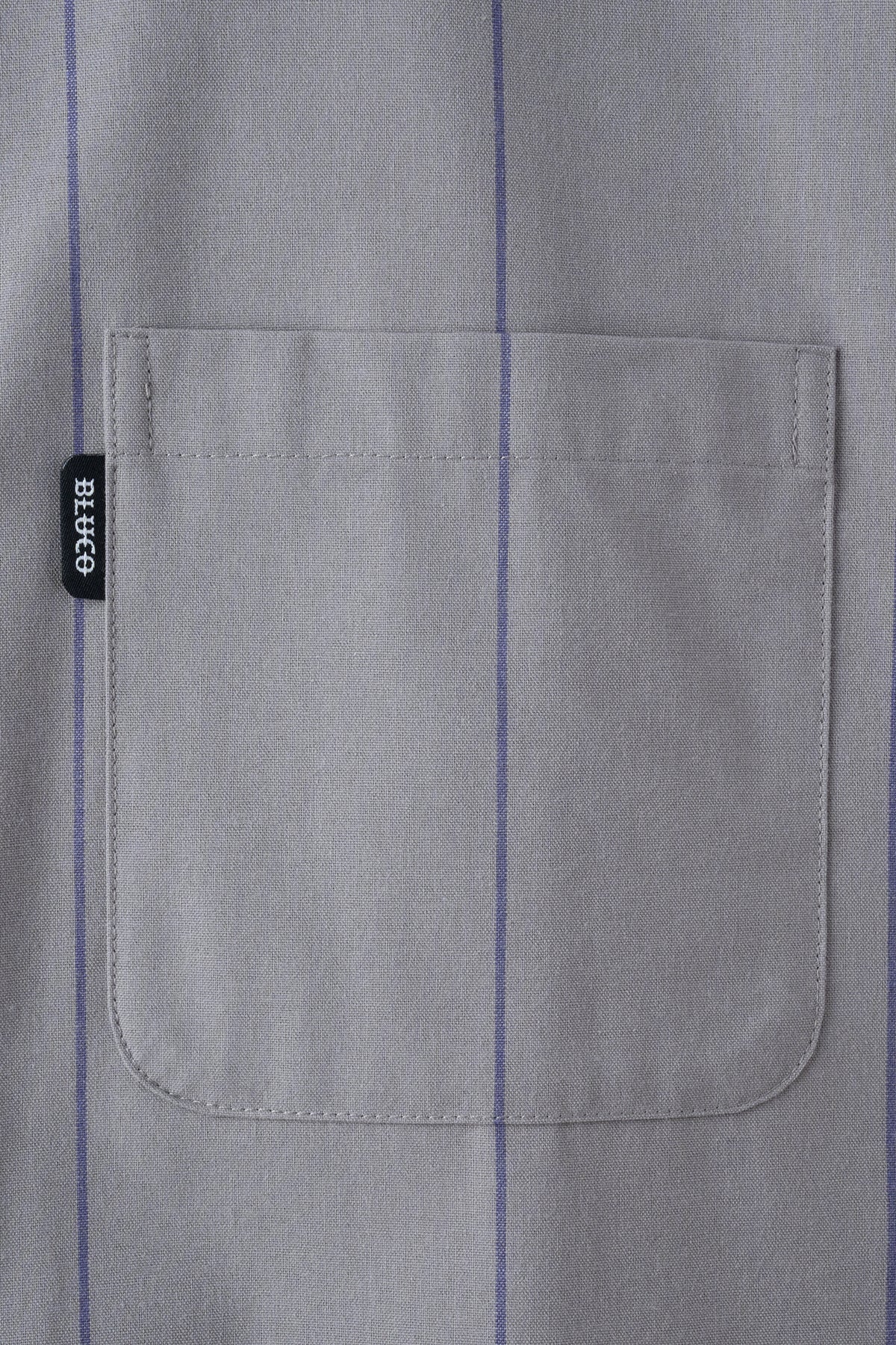 GARAGE STRIPE WORK SHIRT S/S