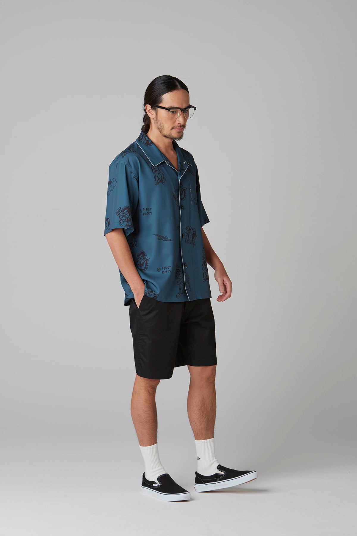 POOLSIDE SHIRT S/S -Tattoo-