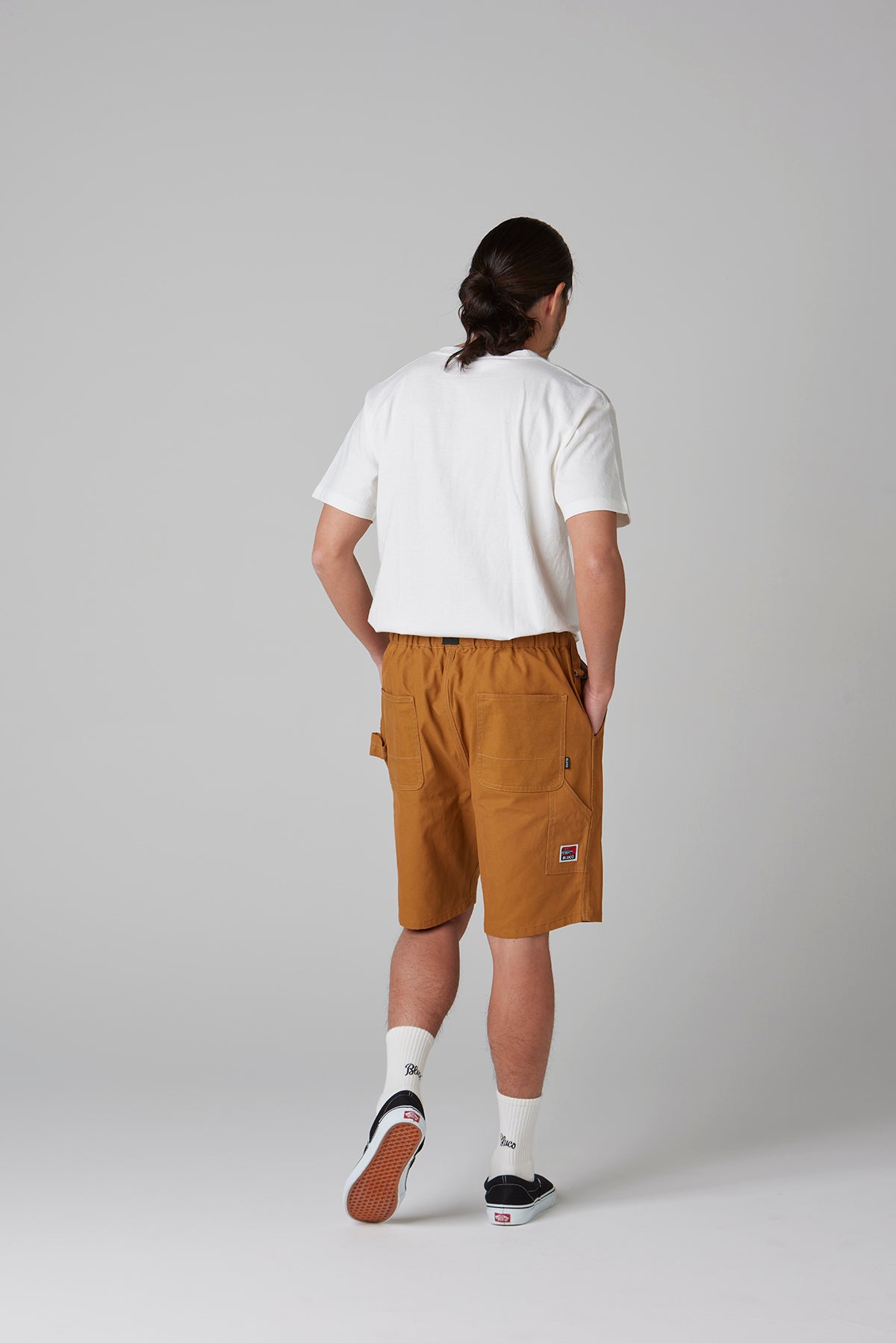 LIGHT CANVAS PAINTER SHORTS