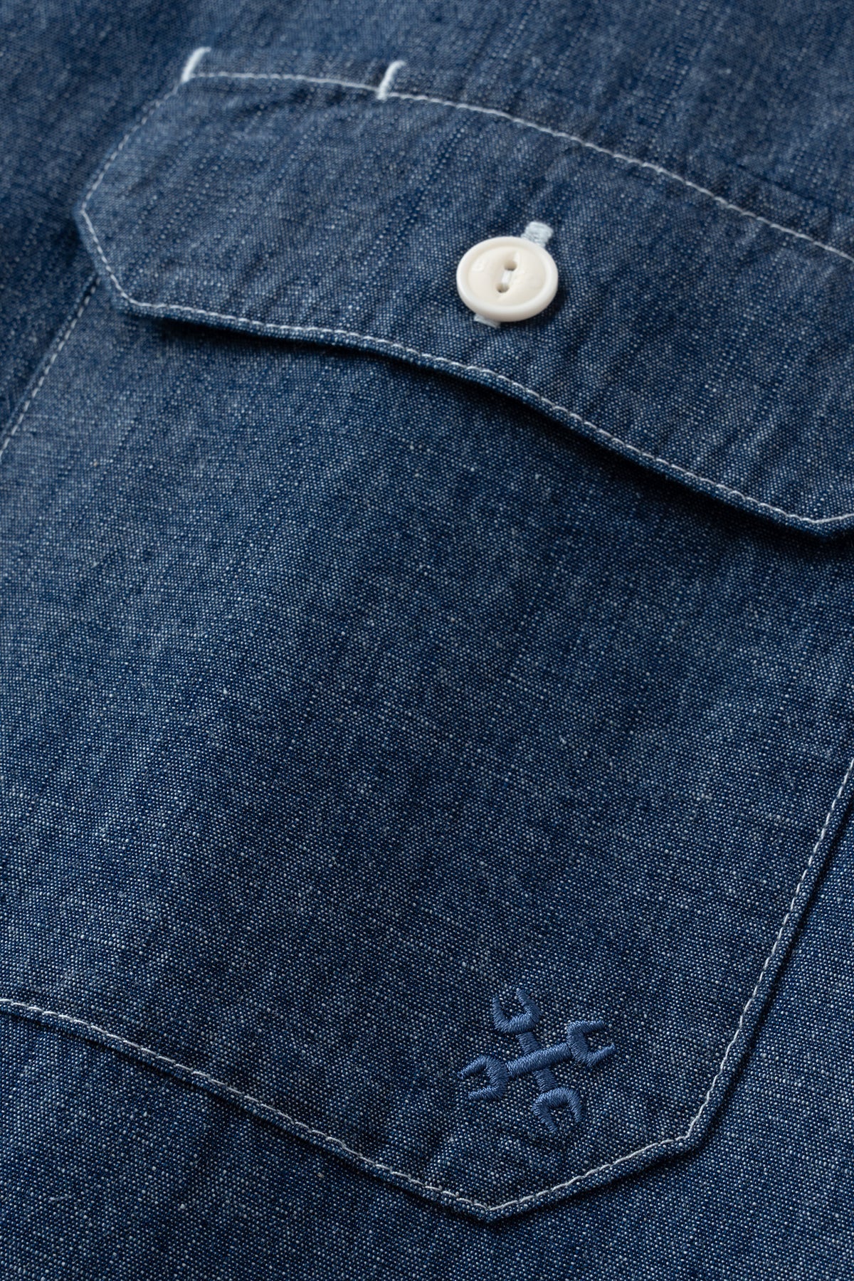 シャンブレーワークシャツ L/S