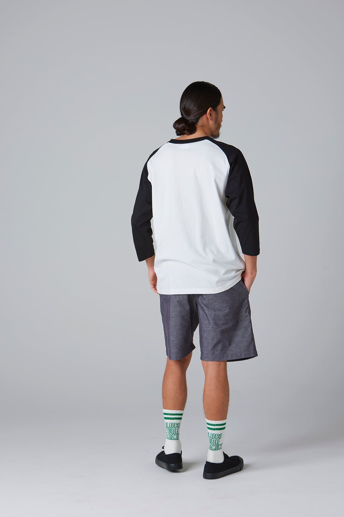 ドライコットン ラグラン3/4スリーブ Tシャツ -Champ-