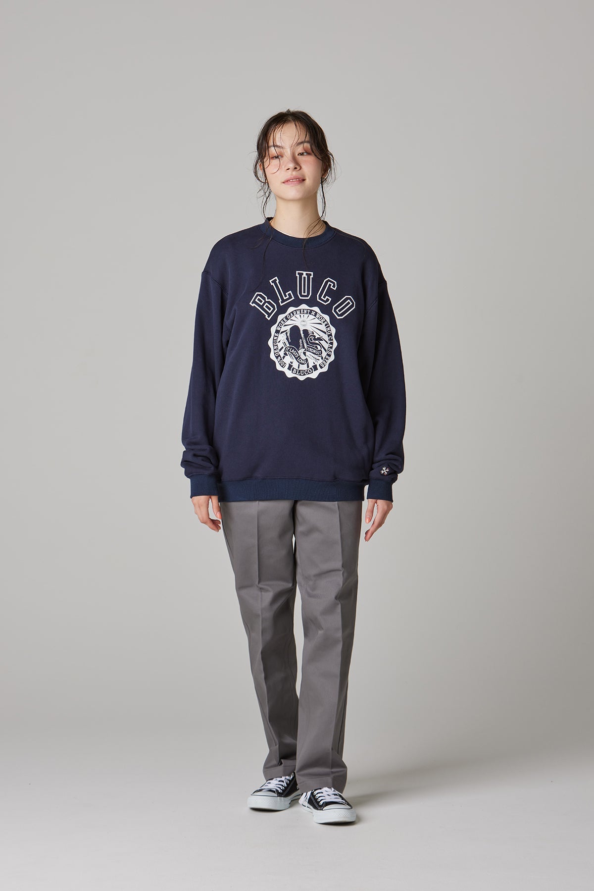 HEAVY PILE  SWEATSHIRTS -College-