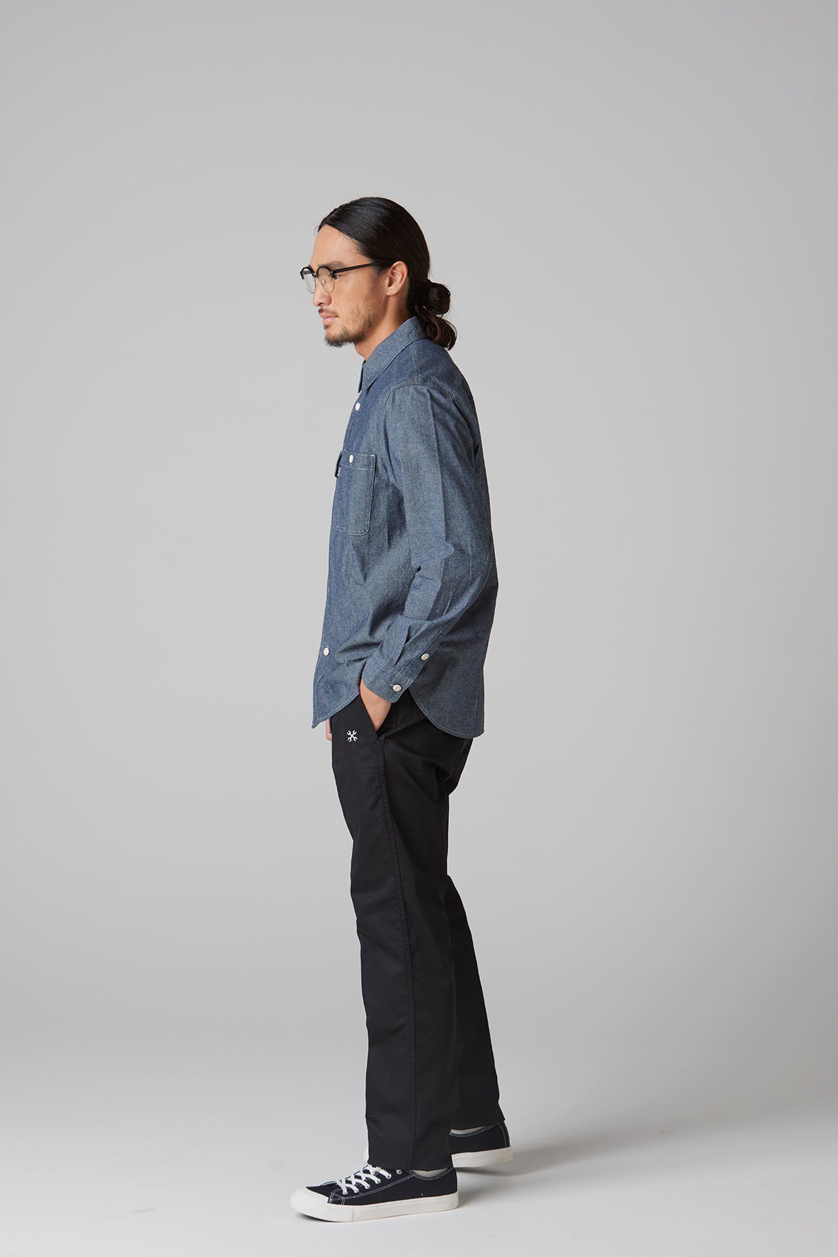 CHAMBRAY WORK SHIRT L/S