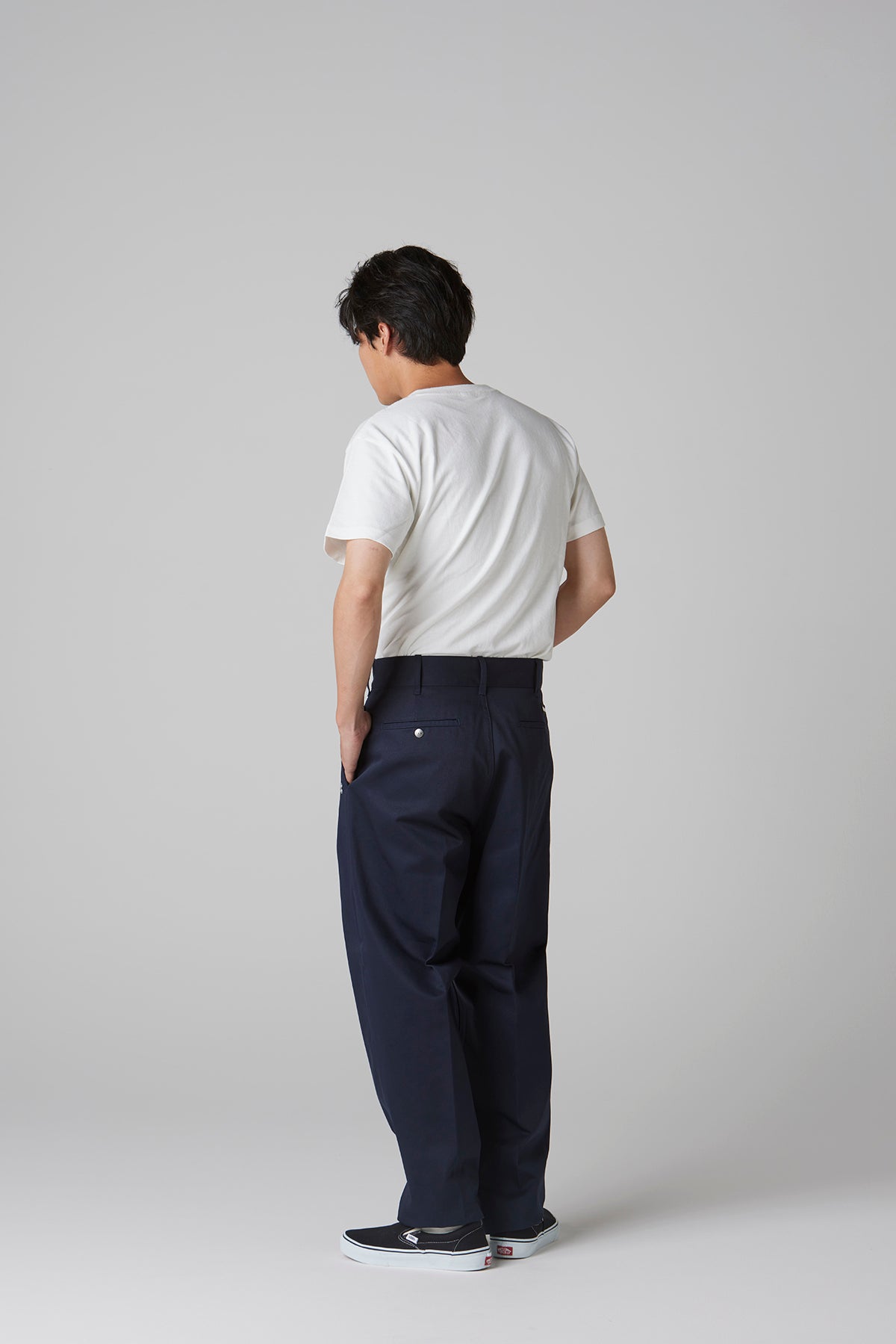 2-TUCK WORK PANTS