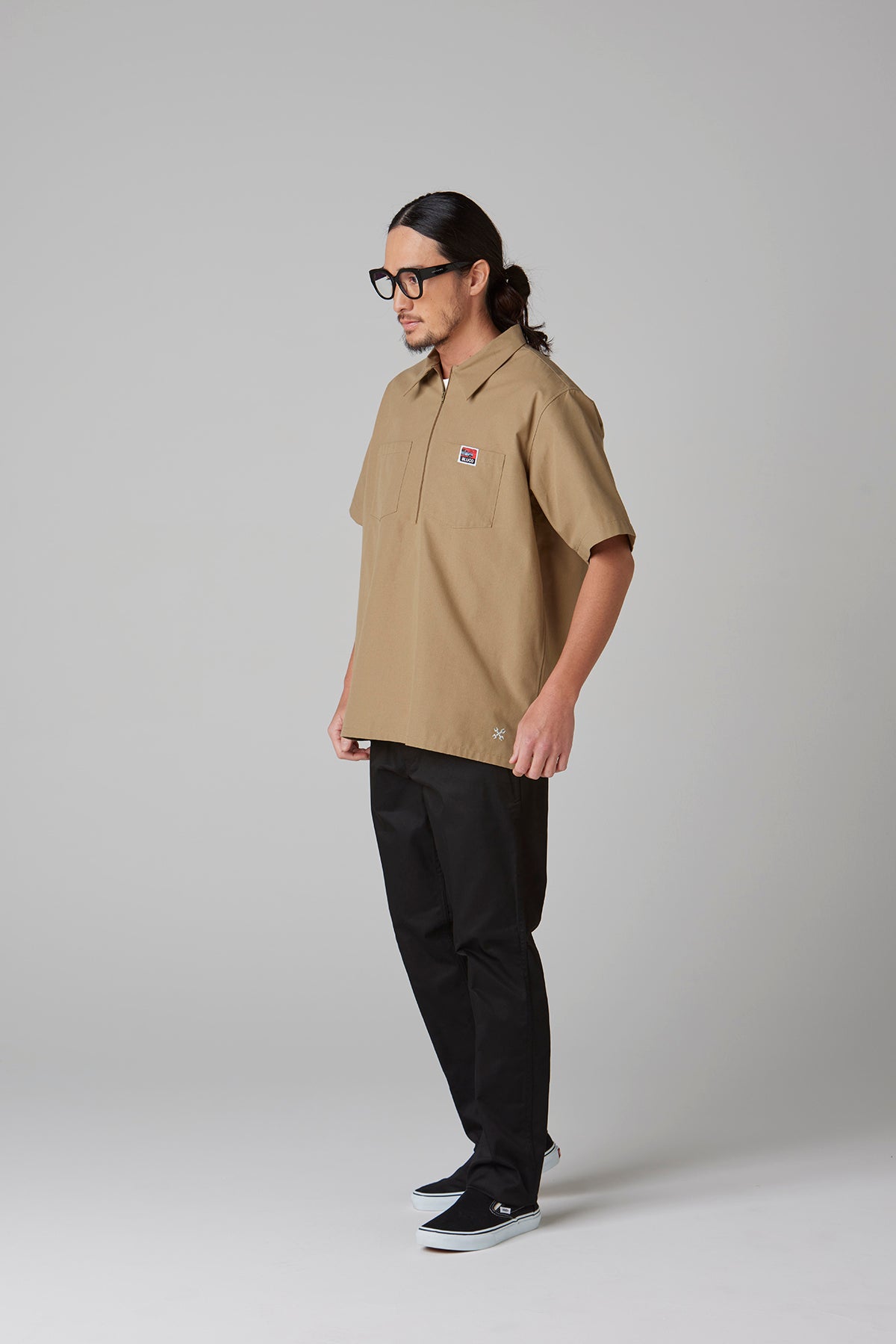 PULLOVER WORK SHIRT S/S