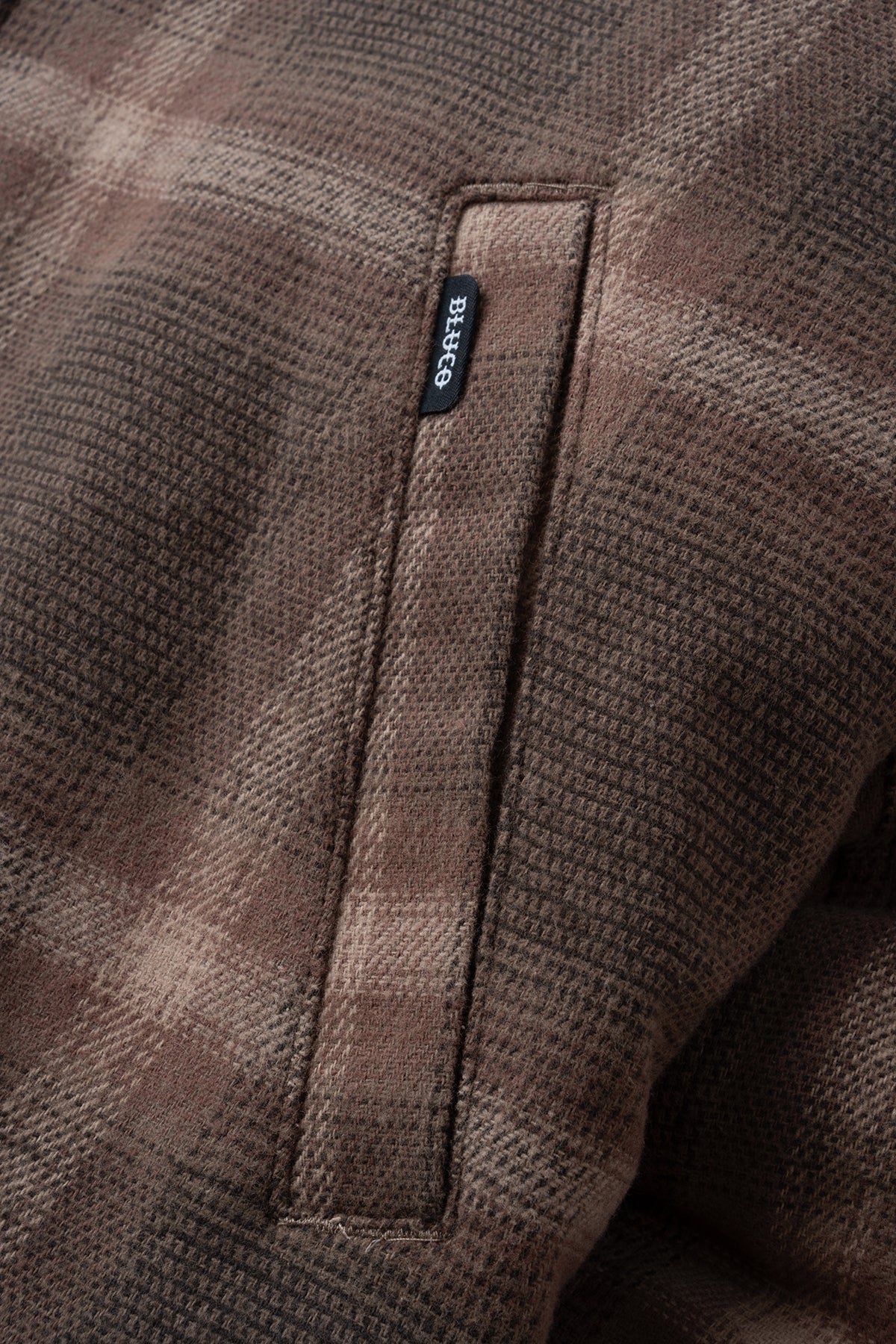 OMBRE CHECK BOMBER JACKET