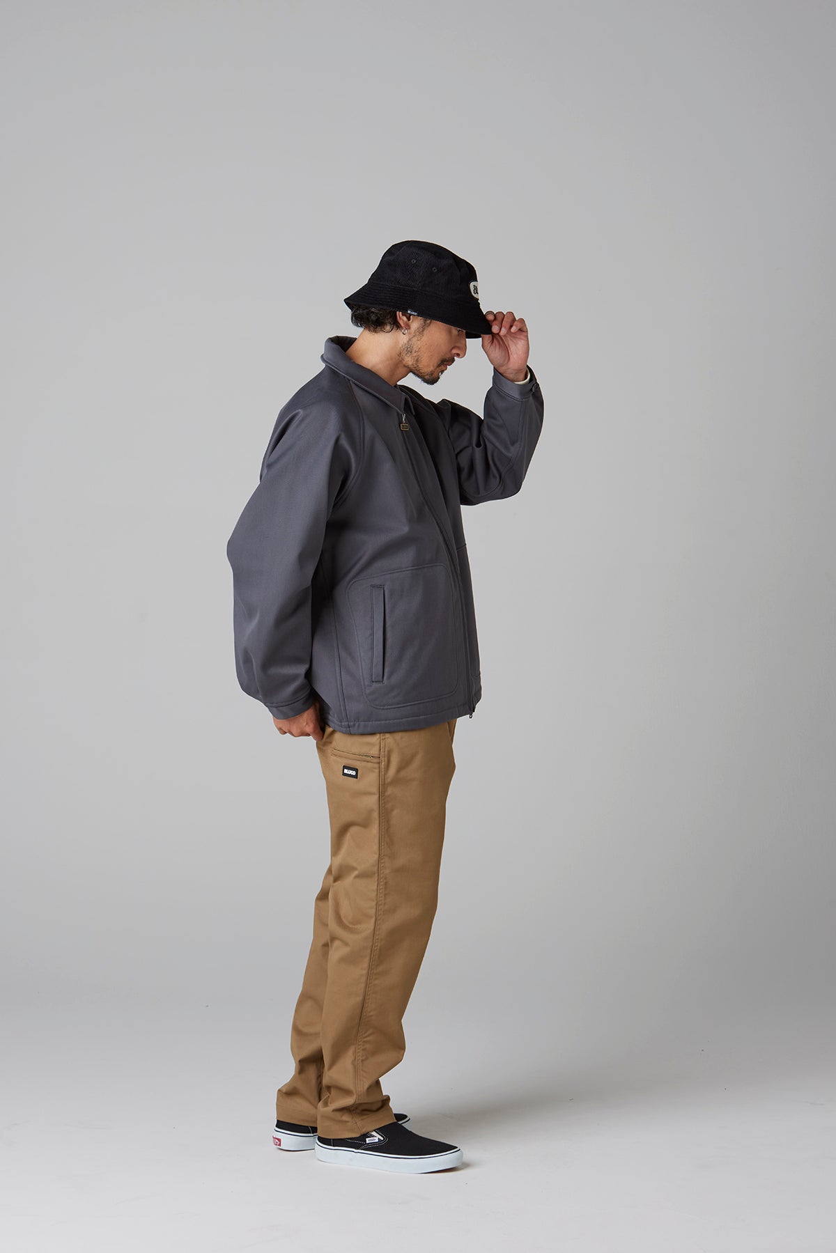 STRETCH WARM SWING TOP